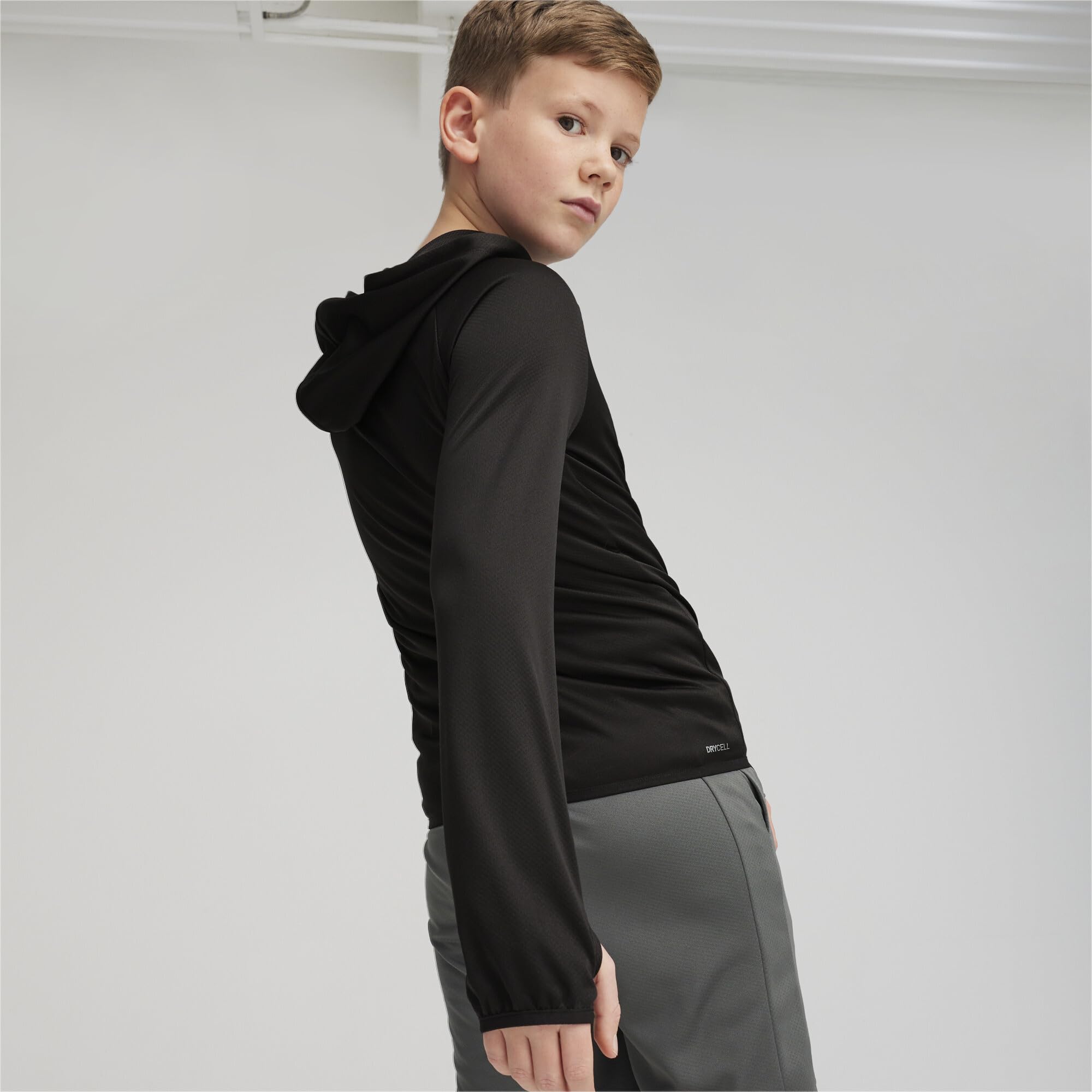 PUMA Active Sports Poly Sudadera con Capucha B Sudor Unisex Adulto