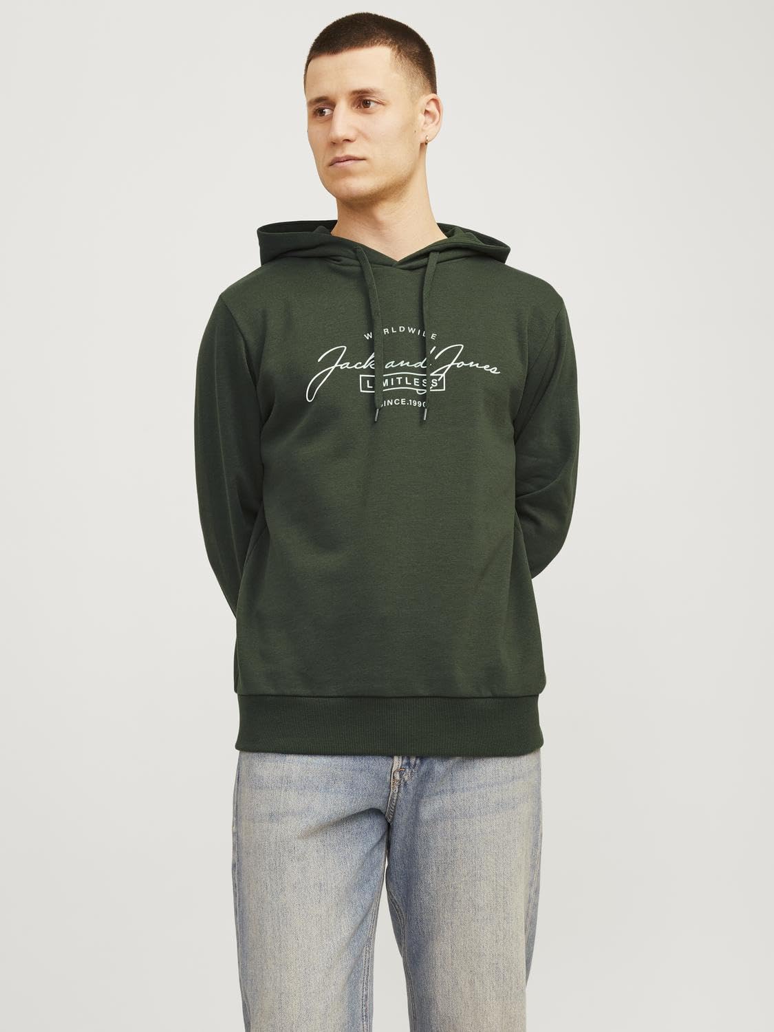 Jack & Jones Jjferris Sudadera con Capucha Hombre