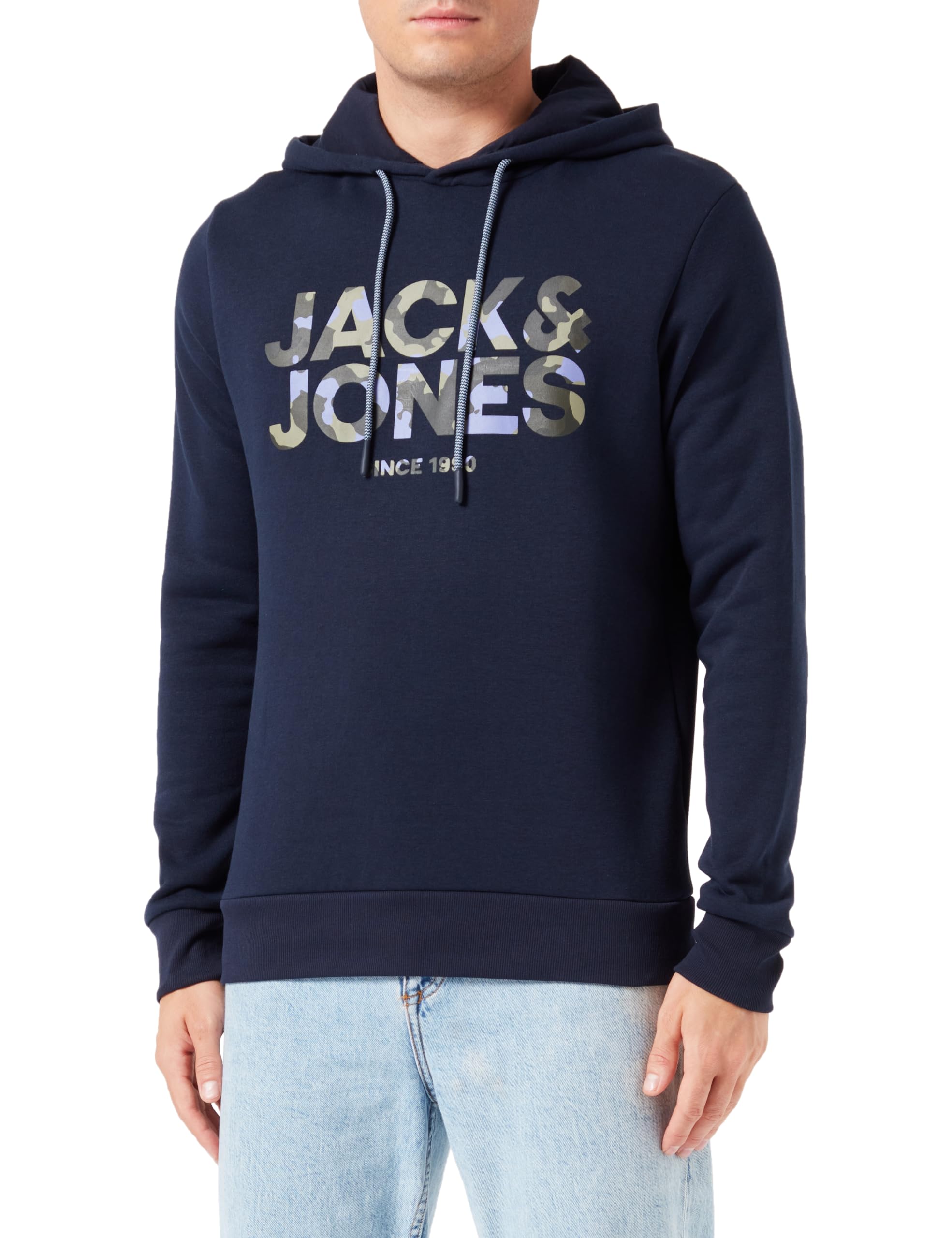 Jack & Jones Jjjames Sweat Hood Sudadera con Capucha para Hombre