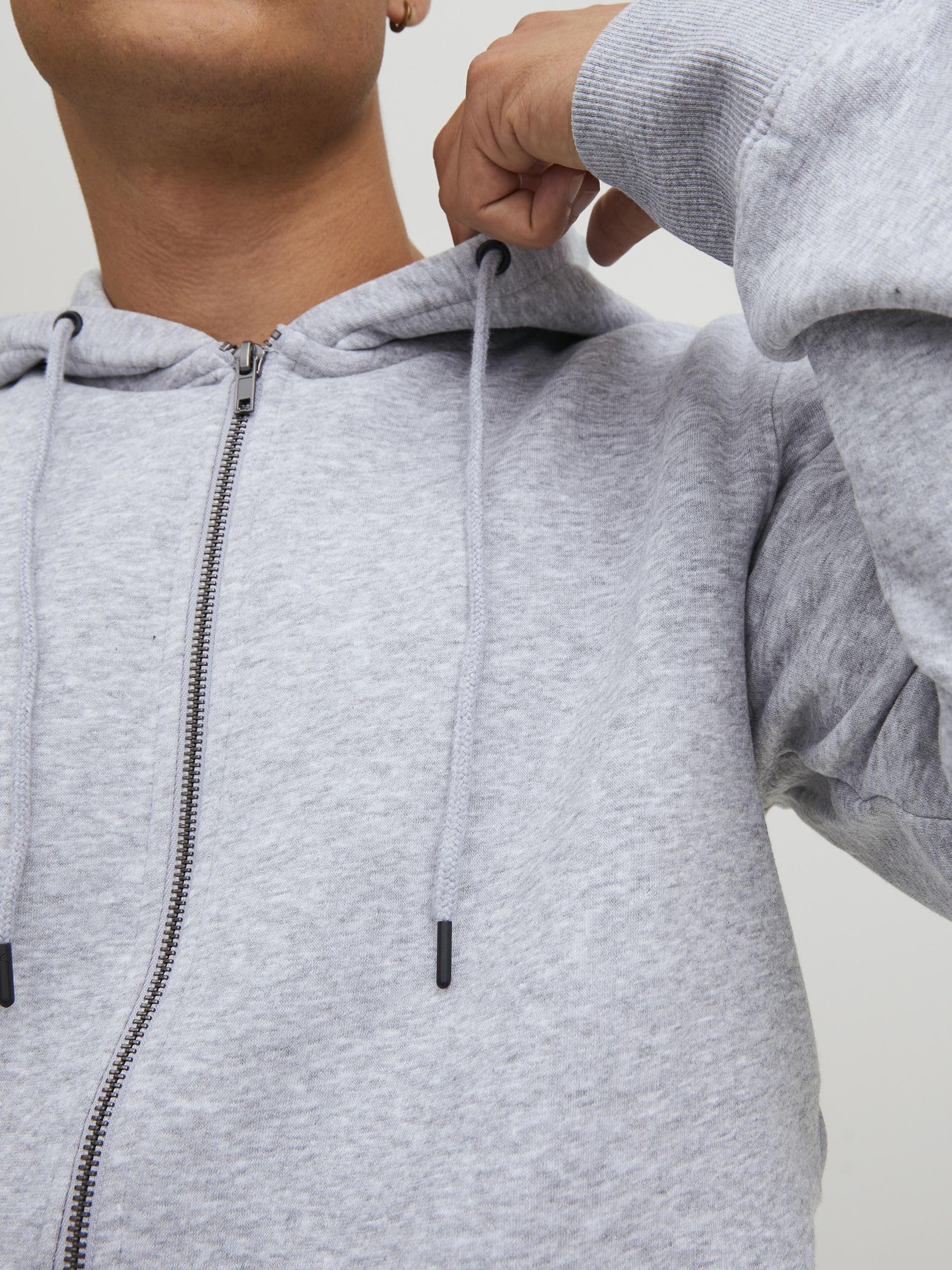 Jack & Jones Zip Hoodie Plain Zip Hoodie