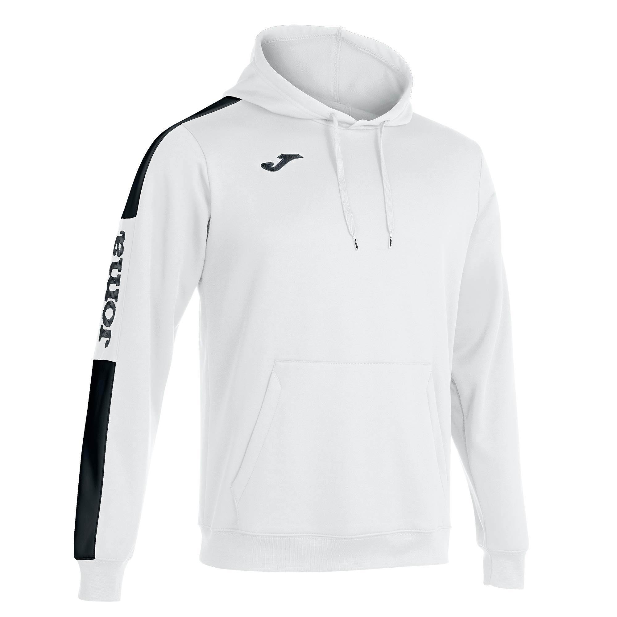 Joma Championship IV Sweatshirt with Hood Men, White-Black, XL