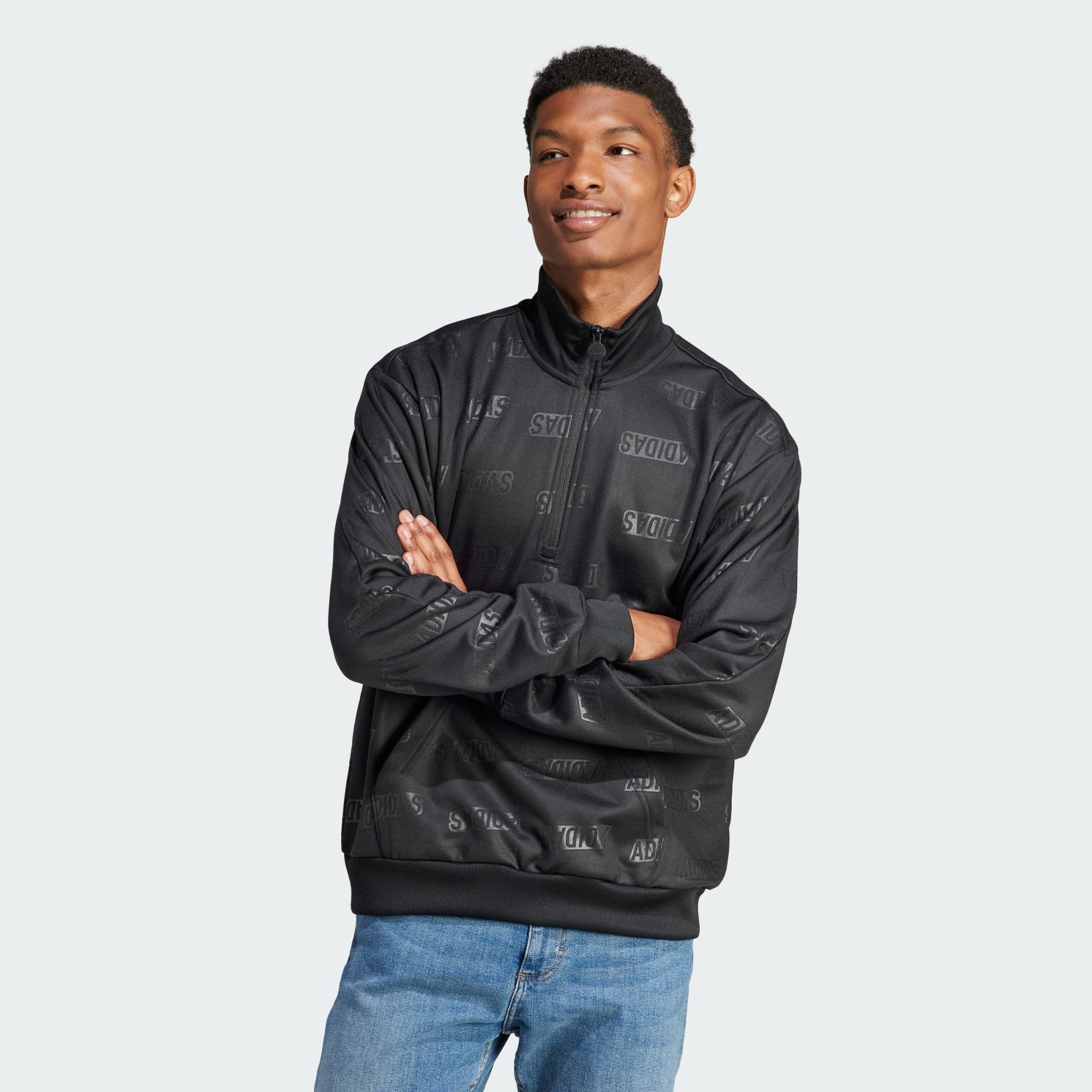adidas Brandlove 1/2 Zip Sudadera con 1/2 Zip Hombre