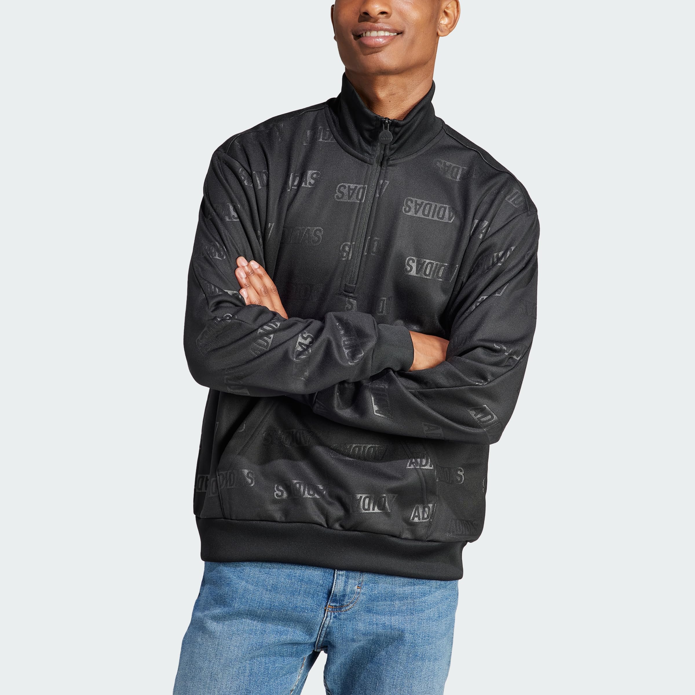 adidas Brandlove 1/2 Zip Sudadera con 1/2 Zip Hombre