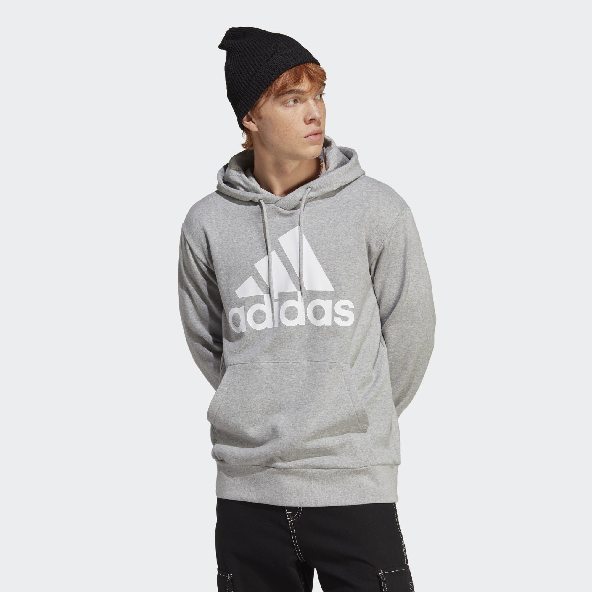 adidas Essentials French Terry Big Logo Hoodie Hoodie Hombre (Pack de 1)