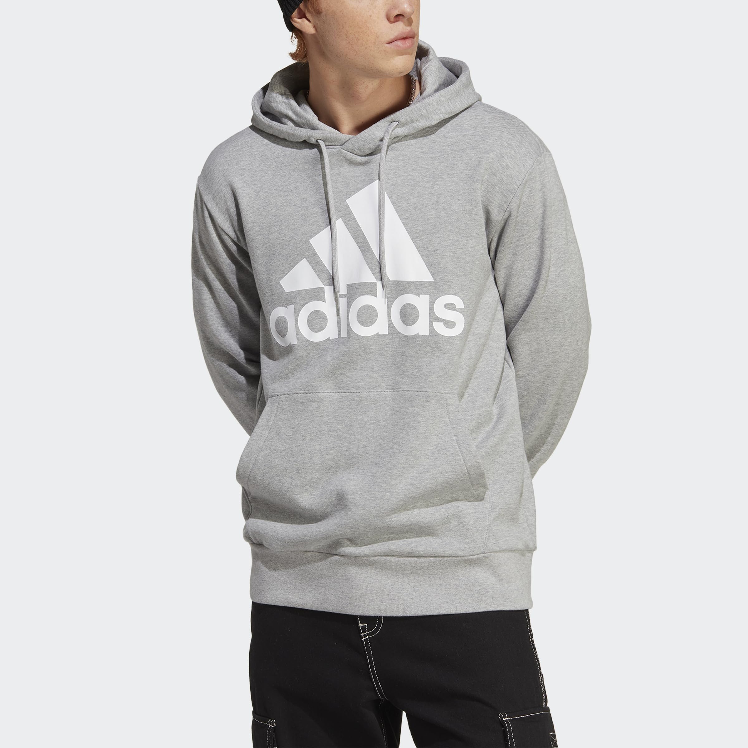 adidas Essentials French Terry Big Logo Hoodie Hoodie Hombre (Pack de 1)