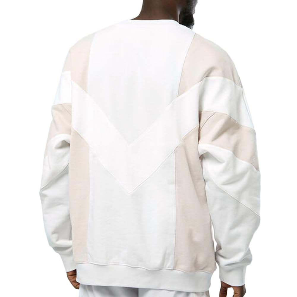 Adidas IC6016 - Sudadera blanca para hombre
