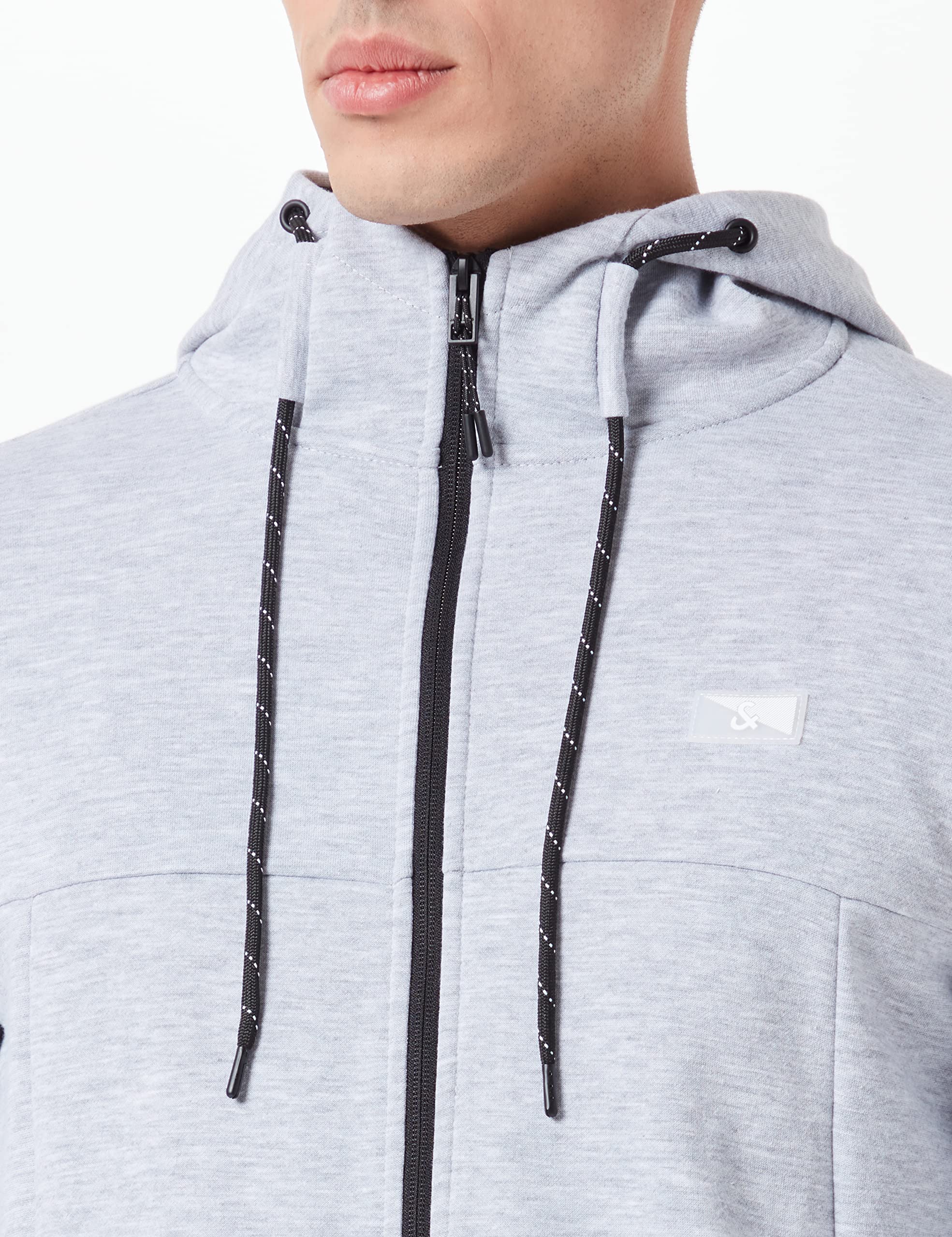 Jack & Jones Jcoair Sweat Zip Hood Sn Chaqueta para Hombre