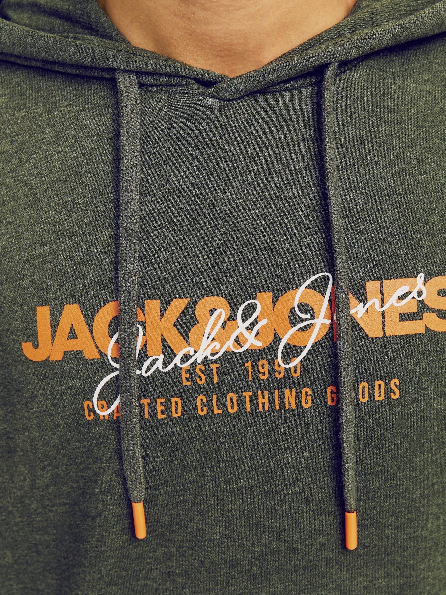 Jack & Jones Jjalvis Sudadera con Capucha Hombre