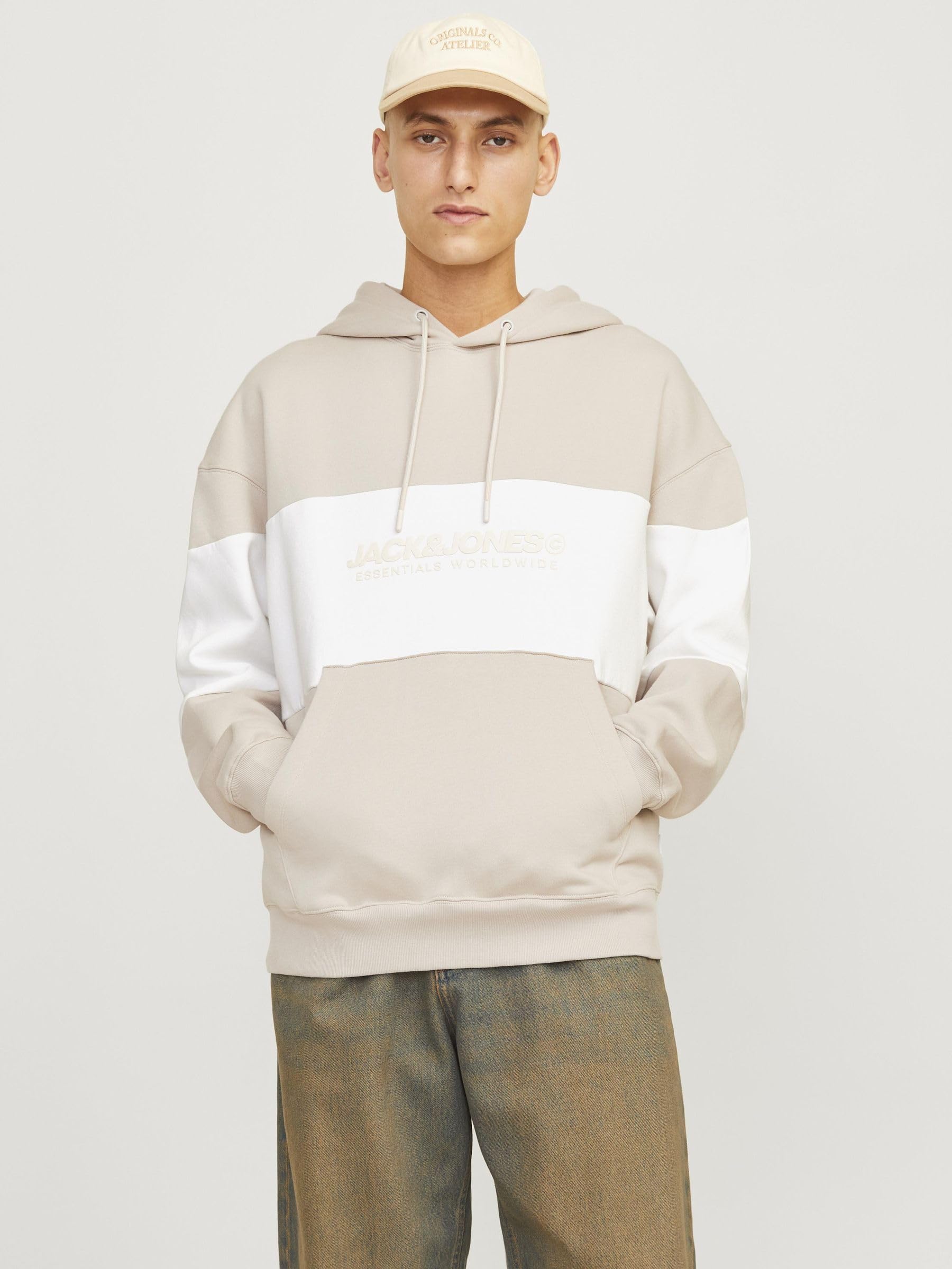 Jack & Jones Jjelegacy Blocking Sudadera con Capucha Noos Hombre