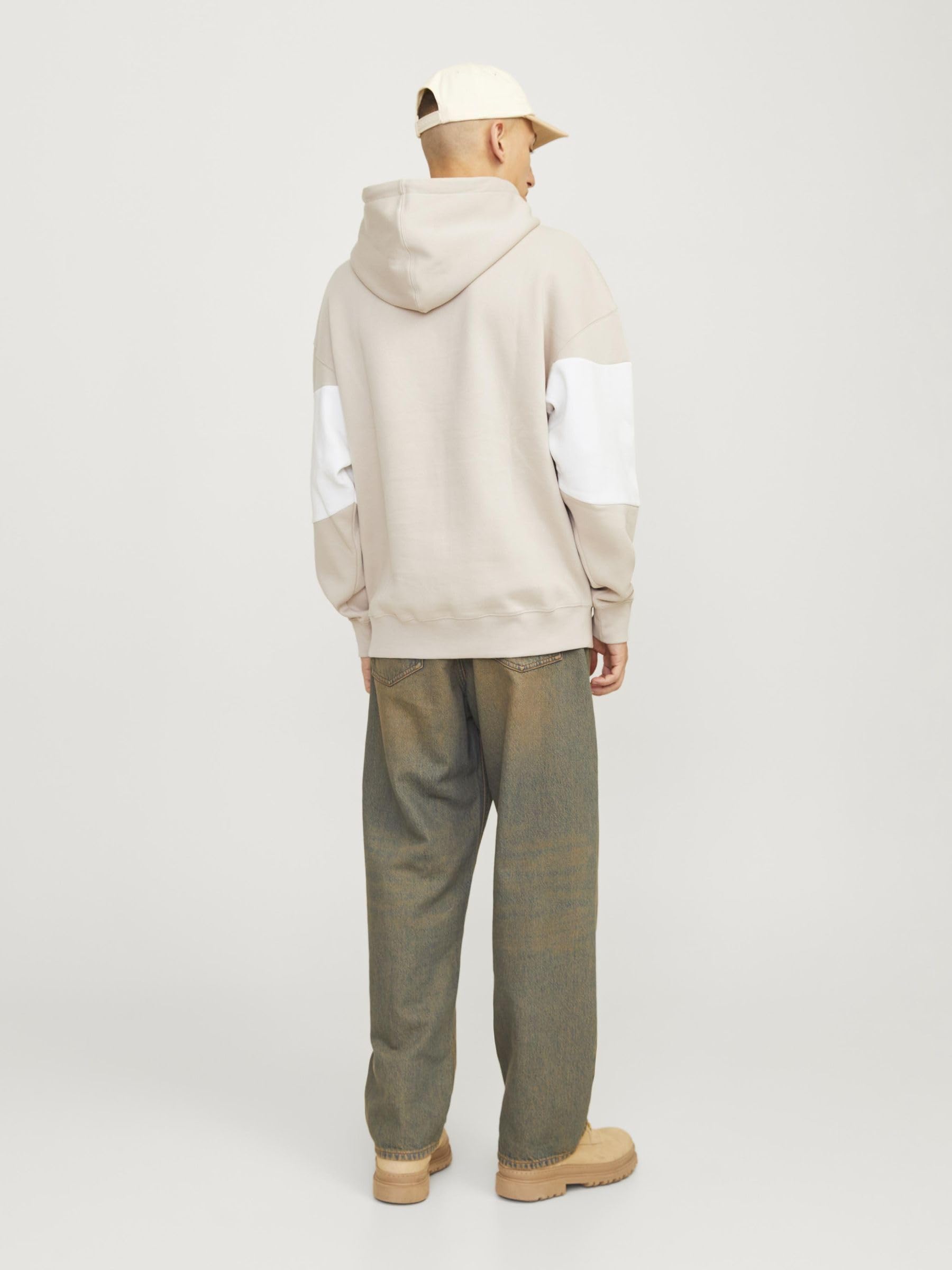 Jack & Jones Jjelegacy Blocking Sudadera con Capucha Noos Hombre
