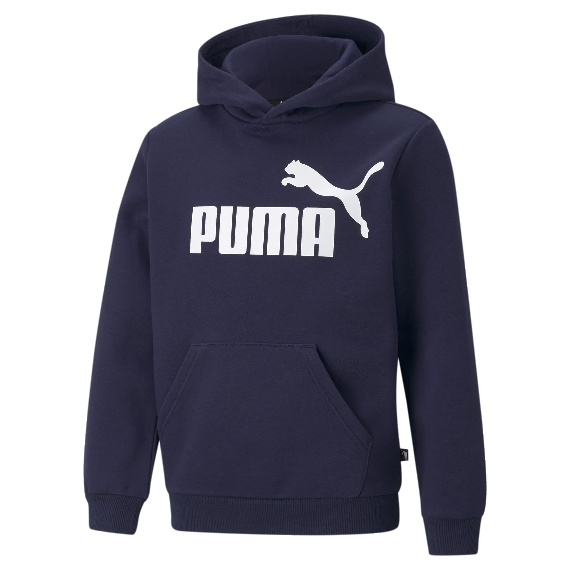 PUMA ESS Block-Sudadera con Capucha FL B Sudor para Niños