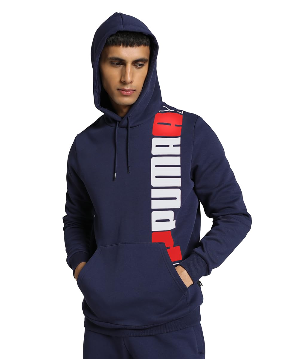 PUMA ESS+ Logo Lab Hoodie FL Sudadera Unisex Adulto