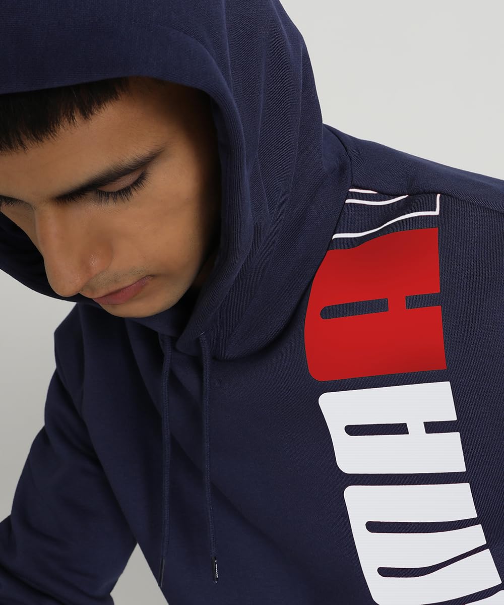 PUMA ESS+ Logo Lab Hoodie FL Sudadera Unisex Adulto
