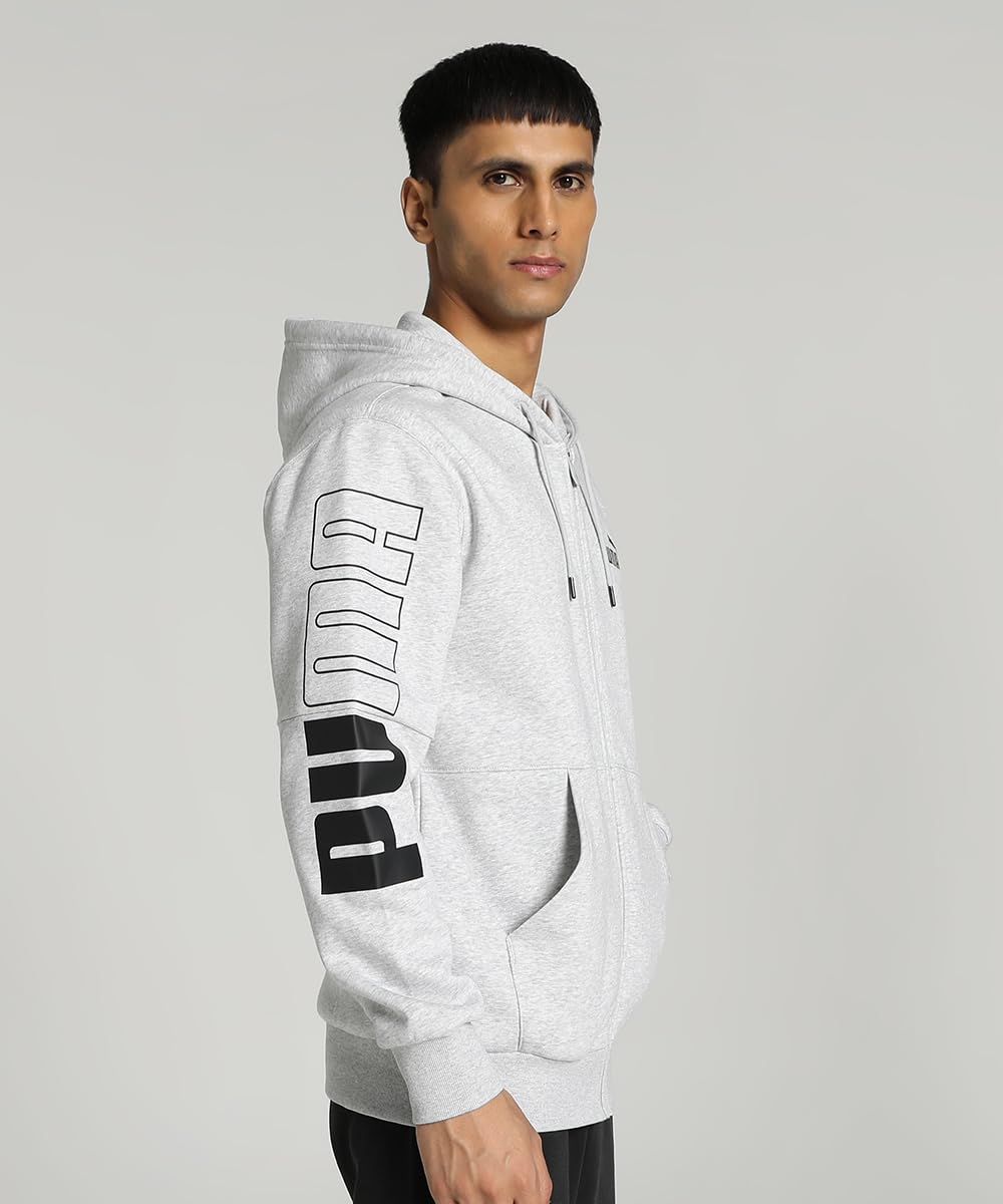 PUMA Power Colorblock Full-Zip Hoodie