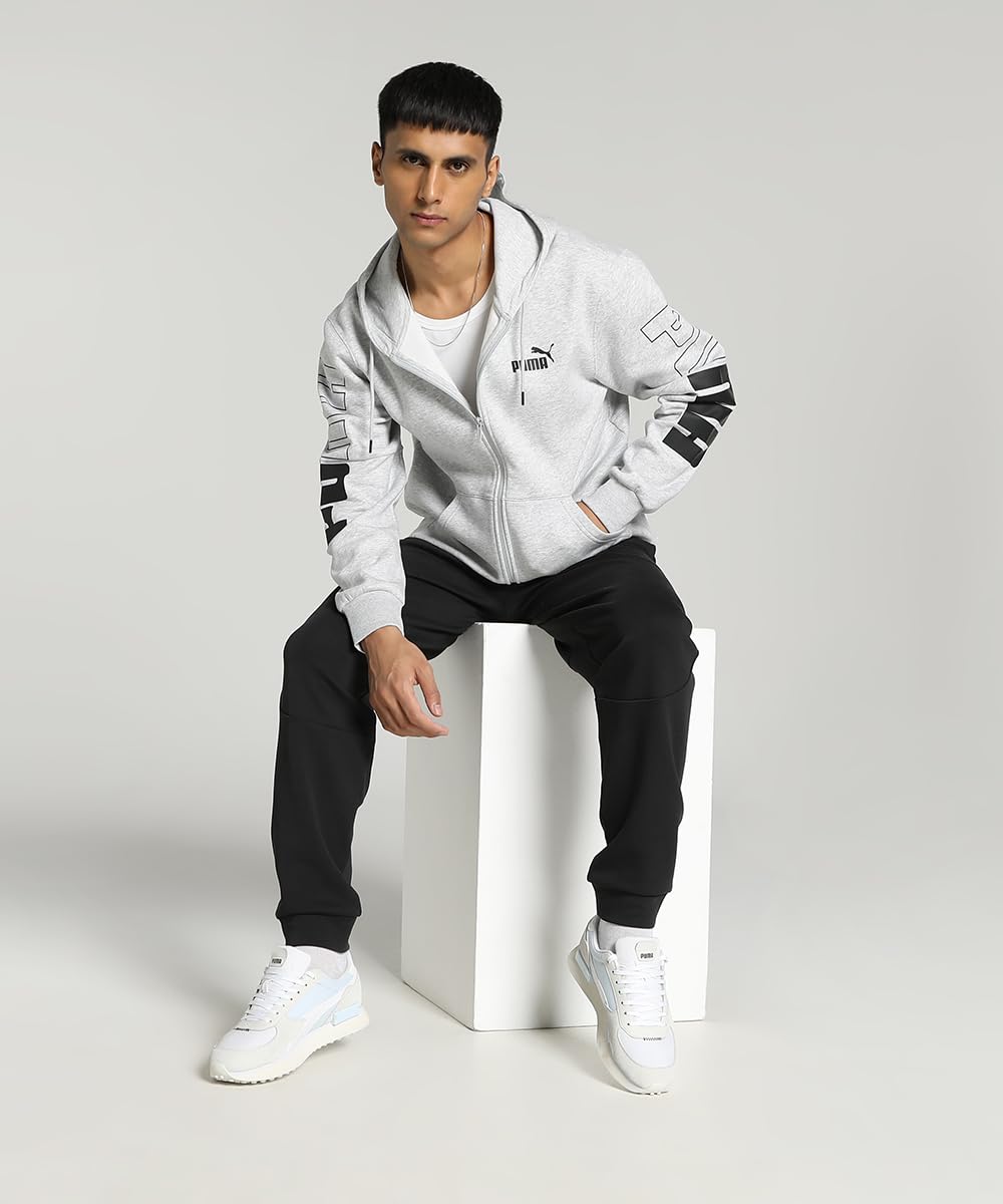 PUMA Power Colorblock Full-Zip Hoodie