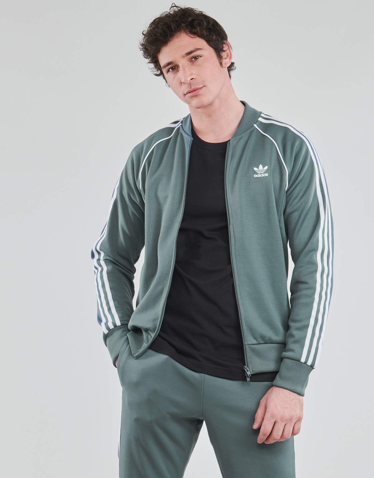 Adidas SST TT P Blue Sweatshirt Hombre
