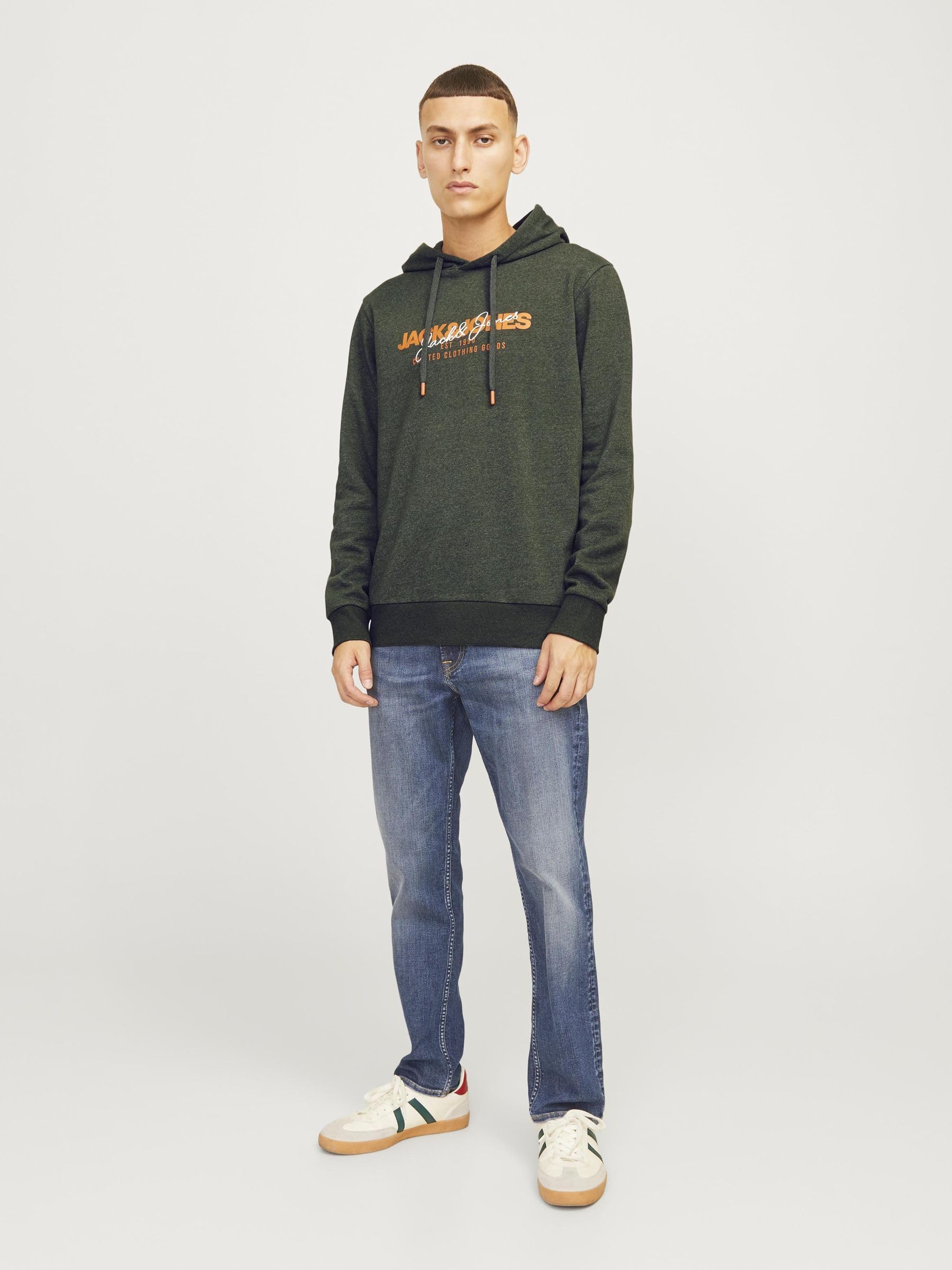 Jack & Jones Jjalvis Sudadera con Capucha Hombre