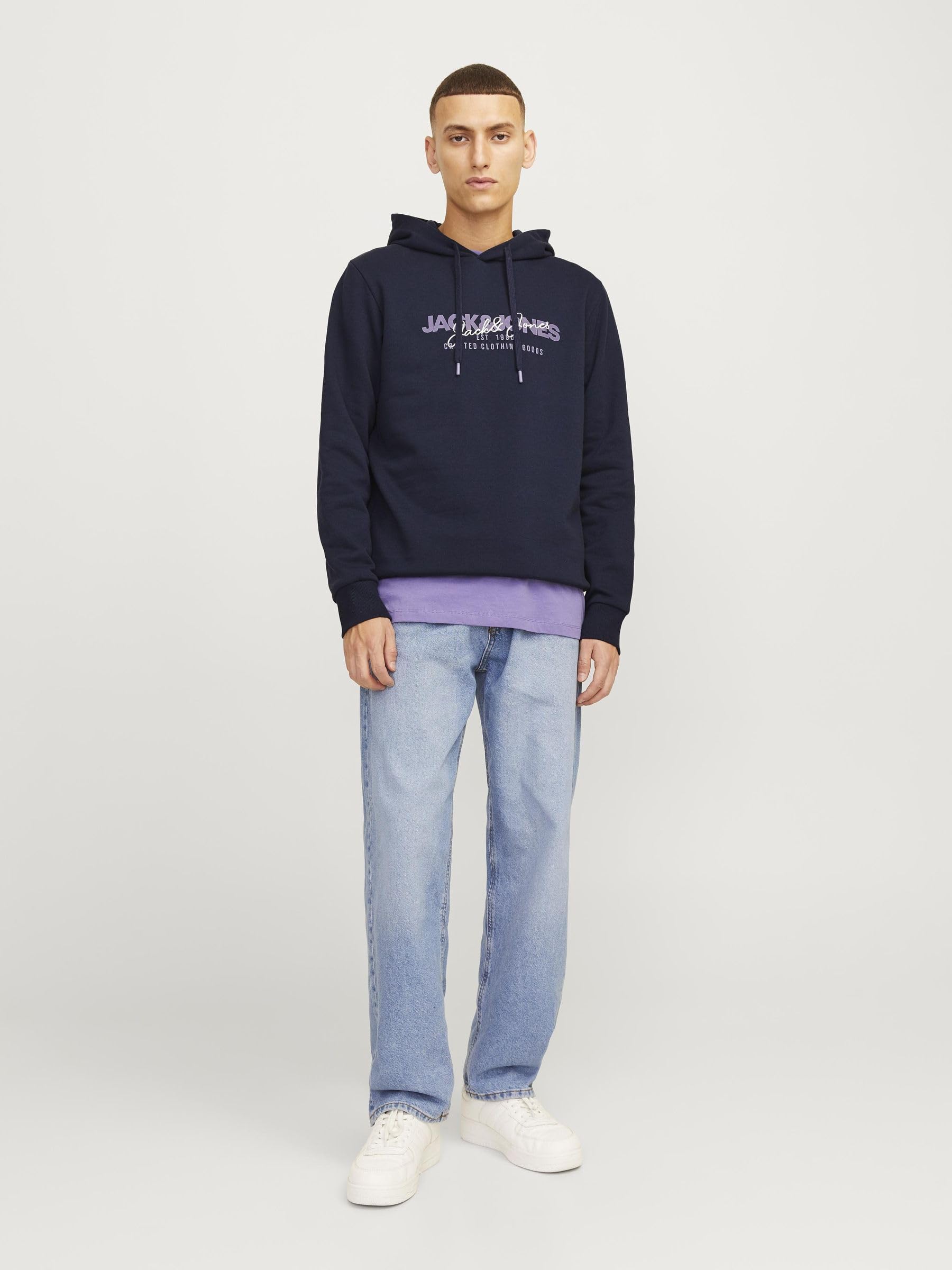 Jack & Jones Jjalvis Sudadera con Capucha Hombre