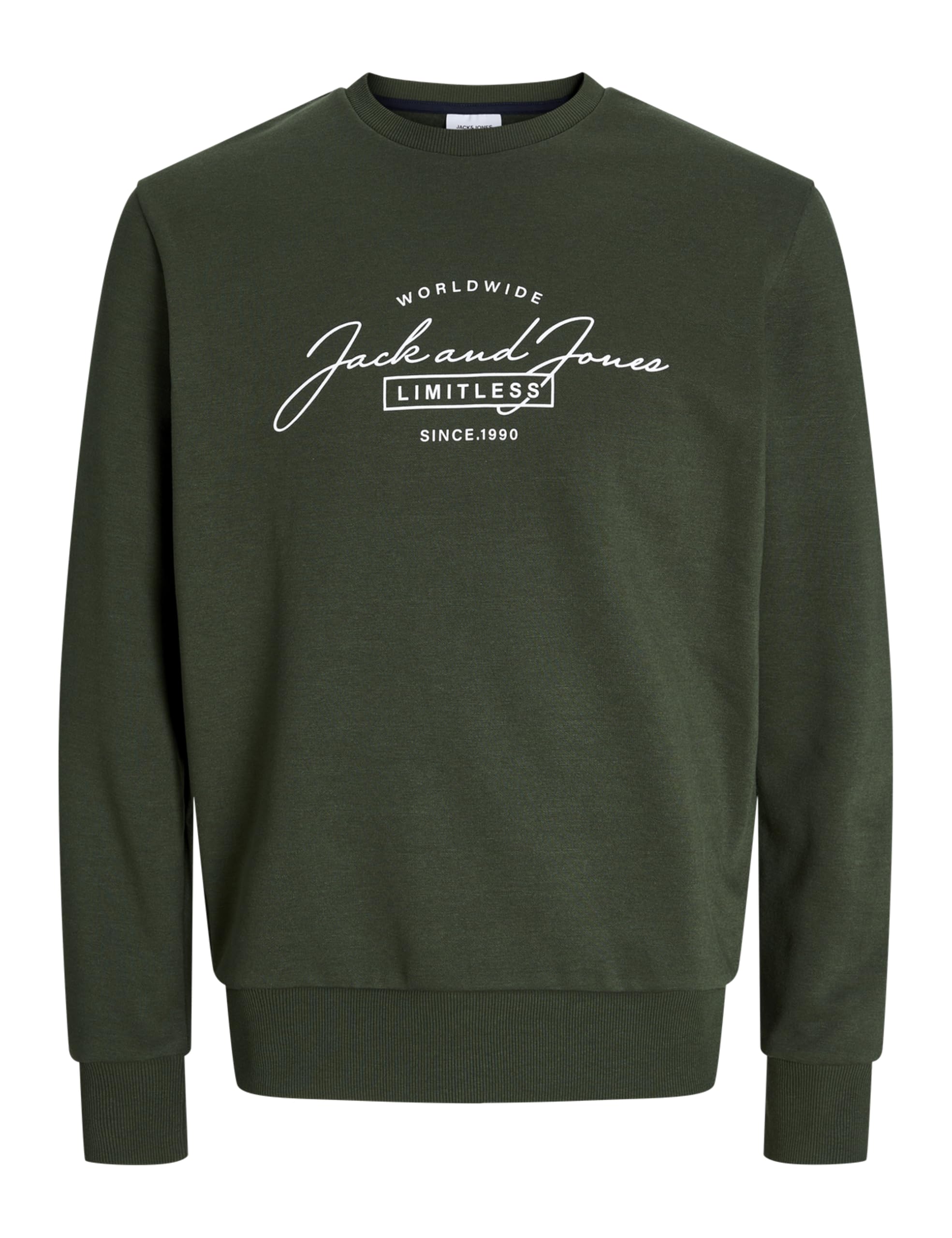 Jack & Jones Jjferris-Sudadera con Cuello Redondo Hombre