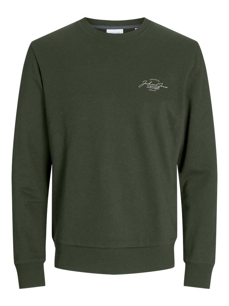 Jack & Jones Jjferris-Sudadera con Cuello Redondo Hombre