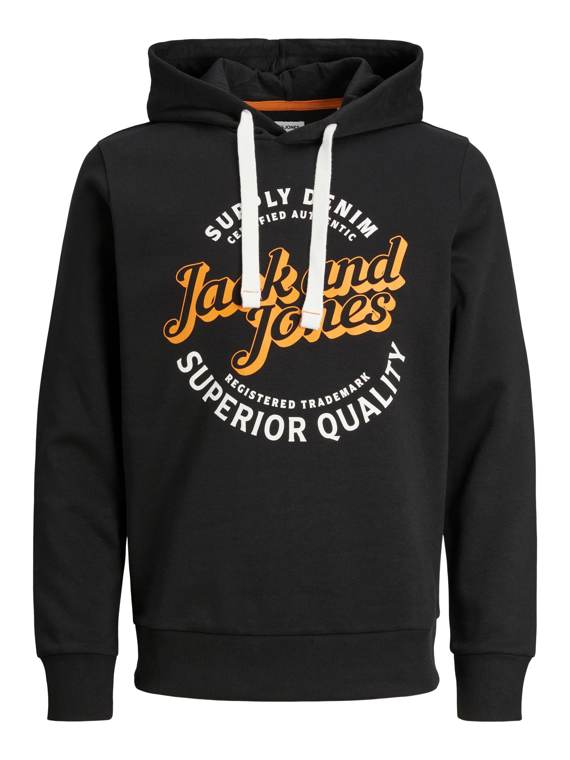 Jack & Jones Jjmikk Sweat Hood Sudadera con Capucha para Hombre