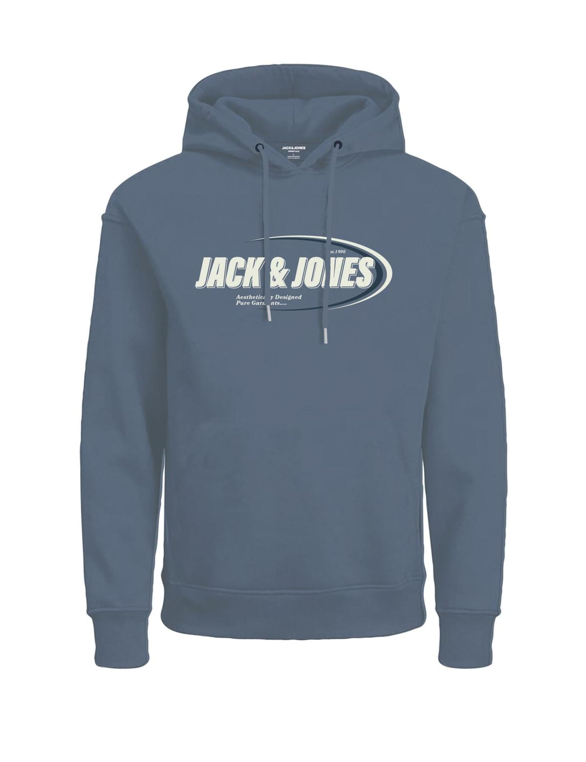 Jack & Jones Sudadera con Capucha Jcoray Branding Hood Fst Hombre