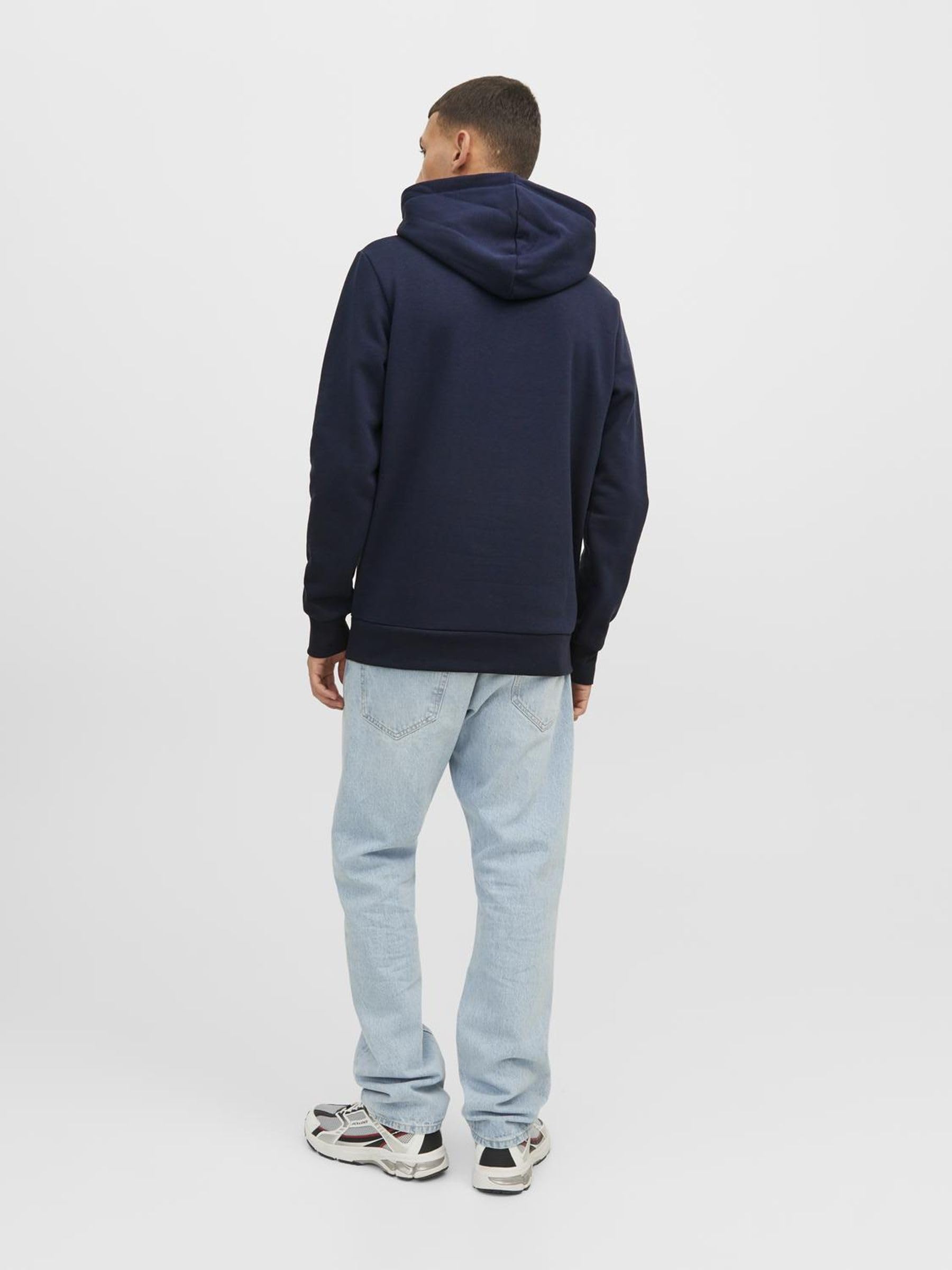 Jack&Jones A/S Jjwarrior, Sudadera con Capucha