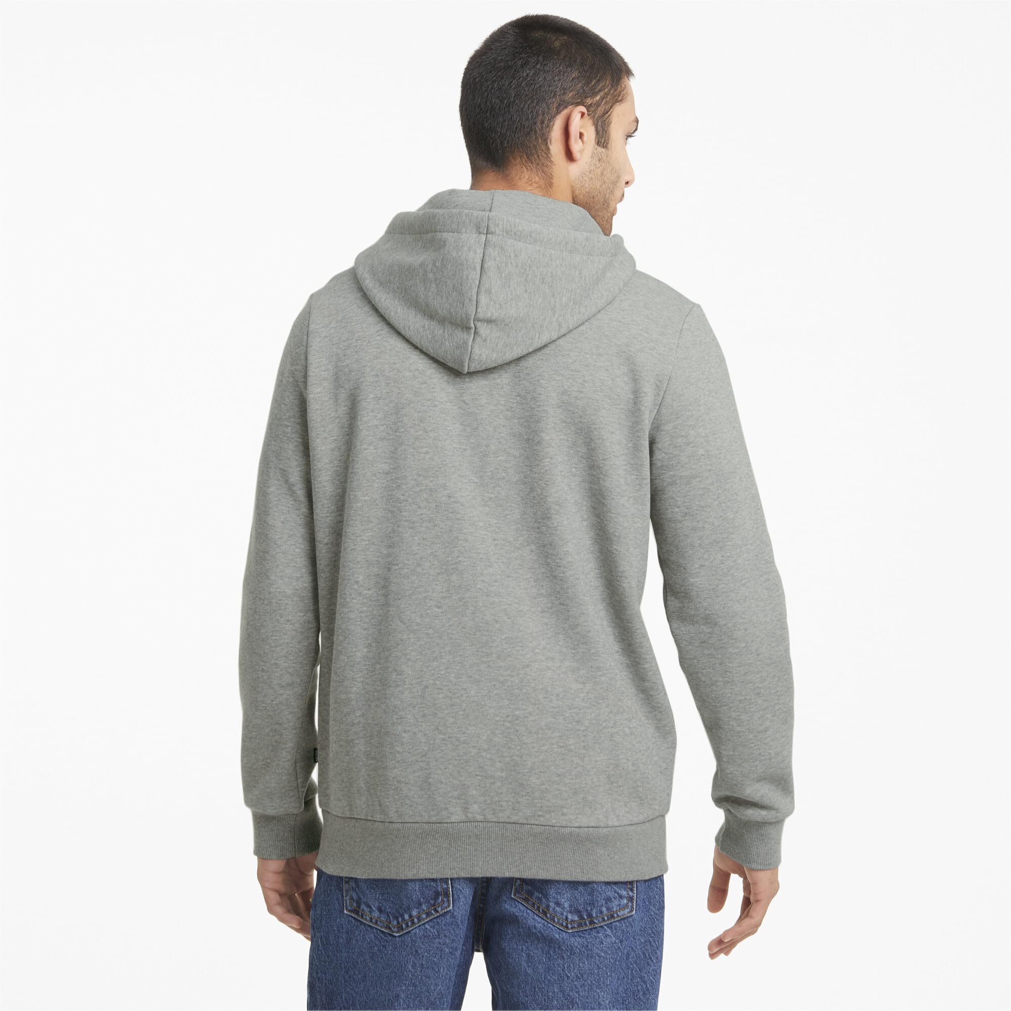 PUMA ESS Big Logo FZ Hoodie FL Sudadera Hombre