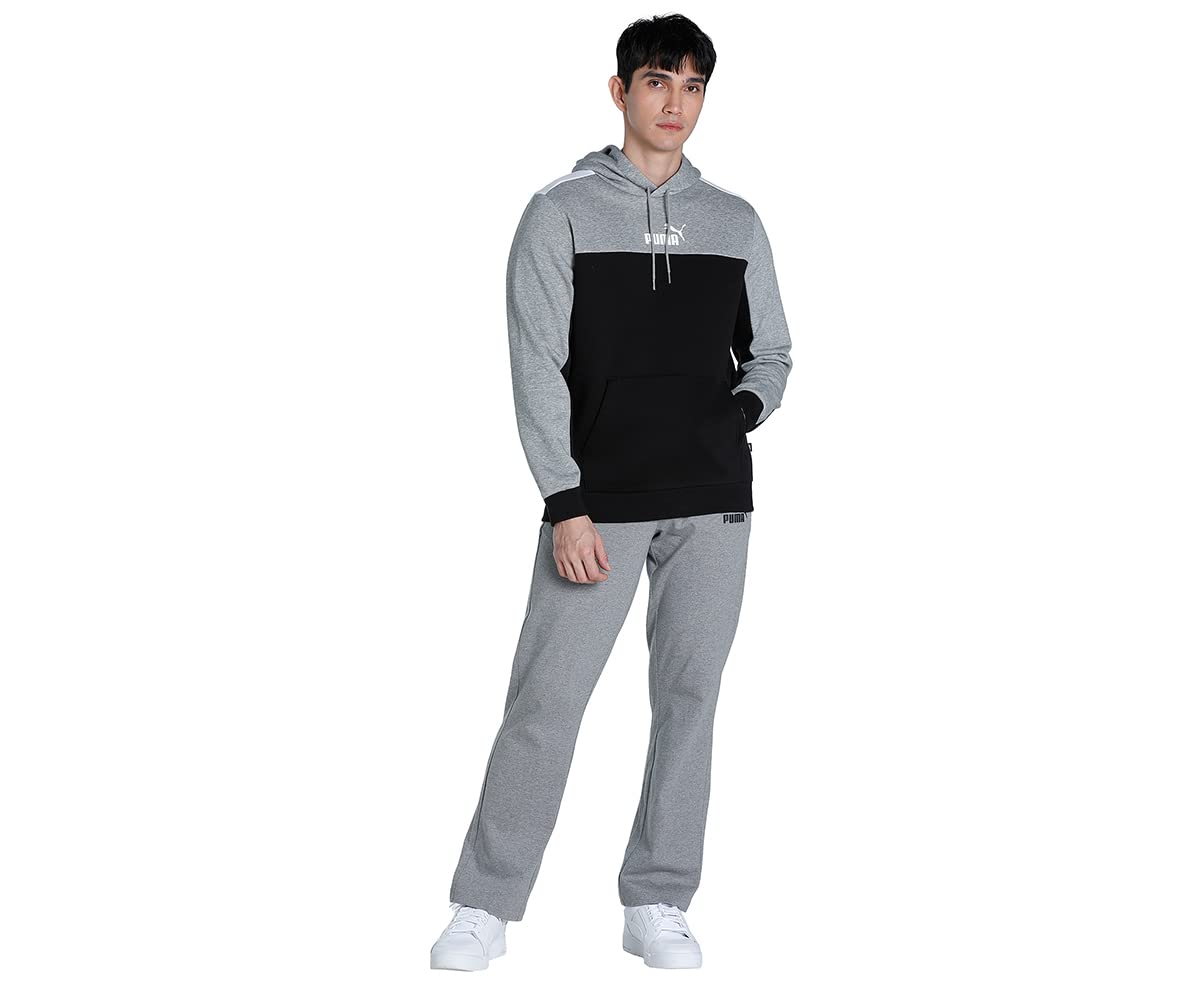 PUMA ESS+ Block Hoodie FL Sudadera Hombre
