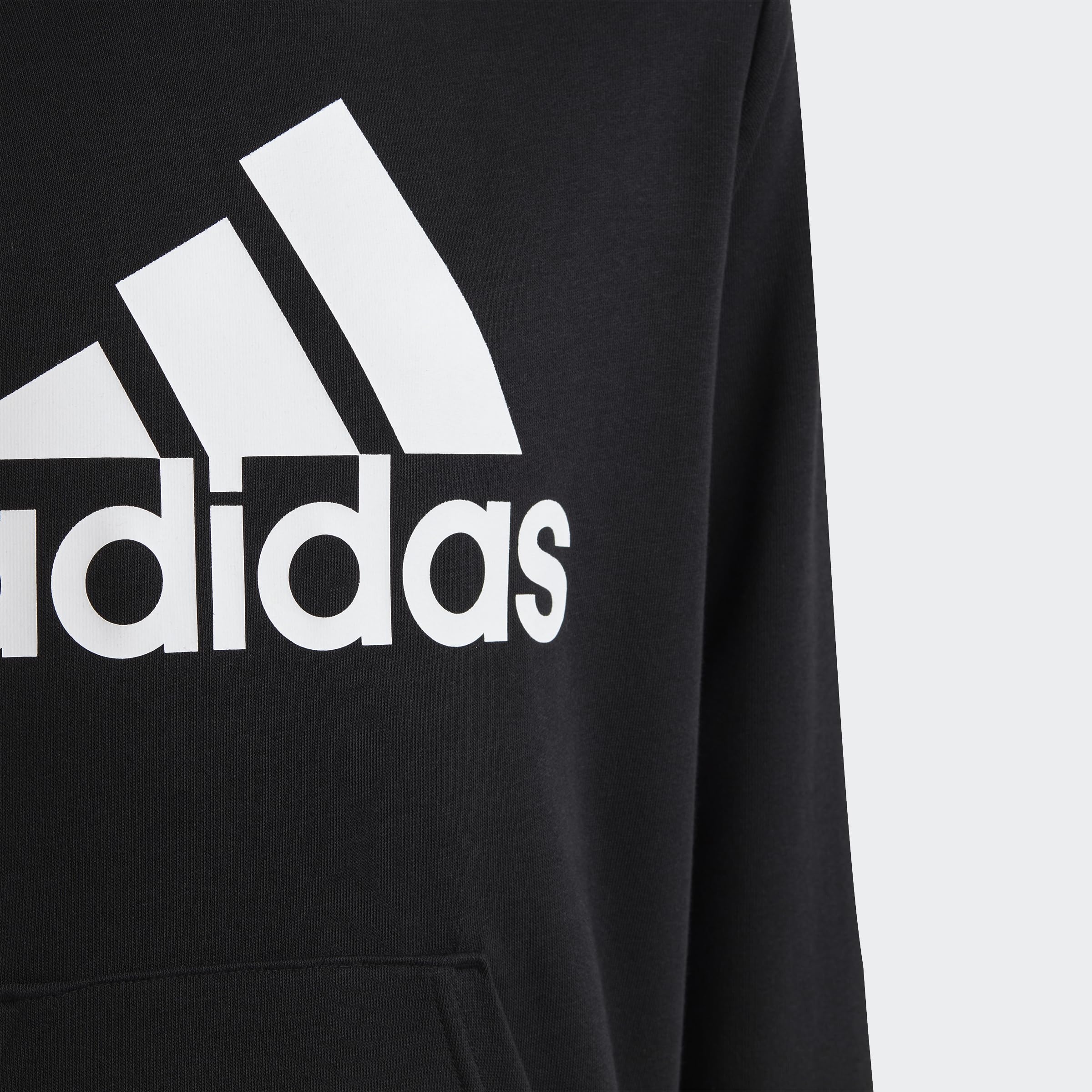adidas Big Logo Essentials Cotton Hoodie Sudadera Unisex niños (Pack de 1)