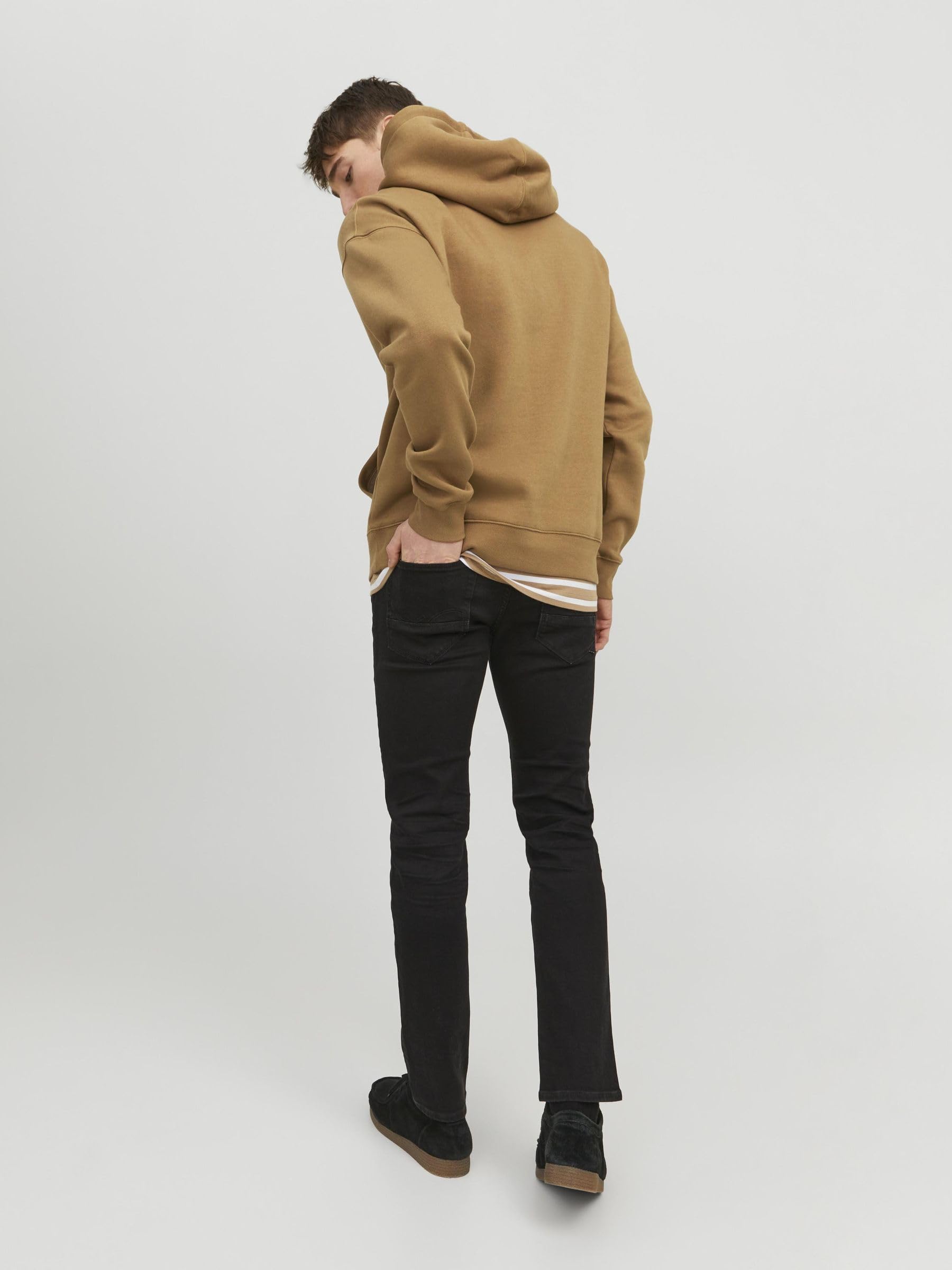 Jack & Jones Jjestar JJ Sweat Hood Noos Sudadera con Capucha para Hombre