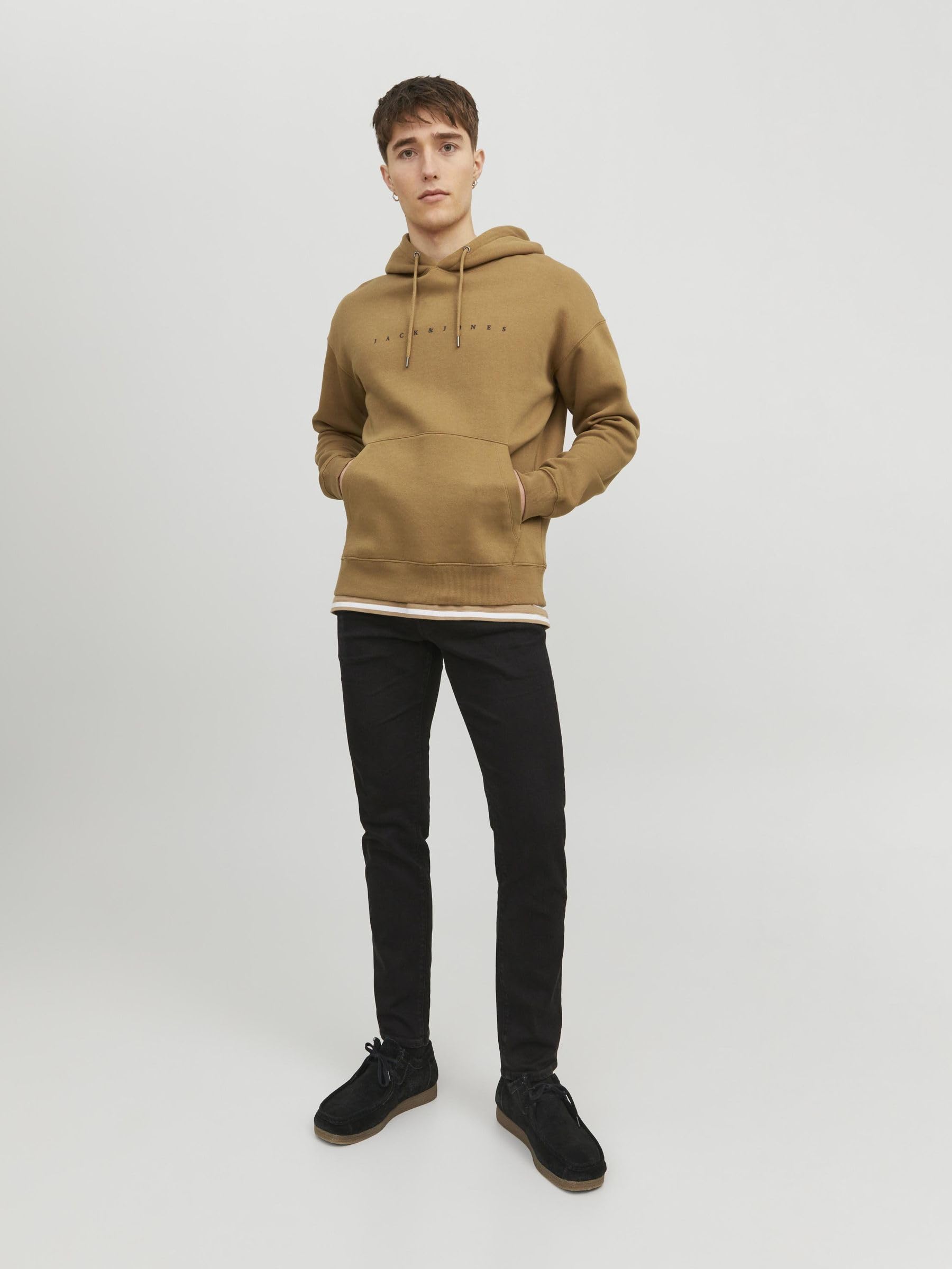 Jack & Jones Jjestar JJ Sweat Hood Noos Sudadera con Capucha para Hombre