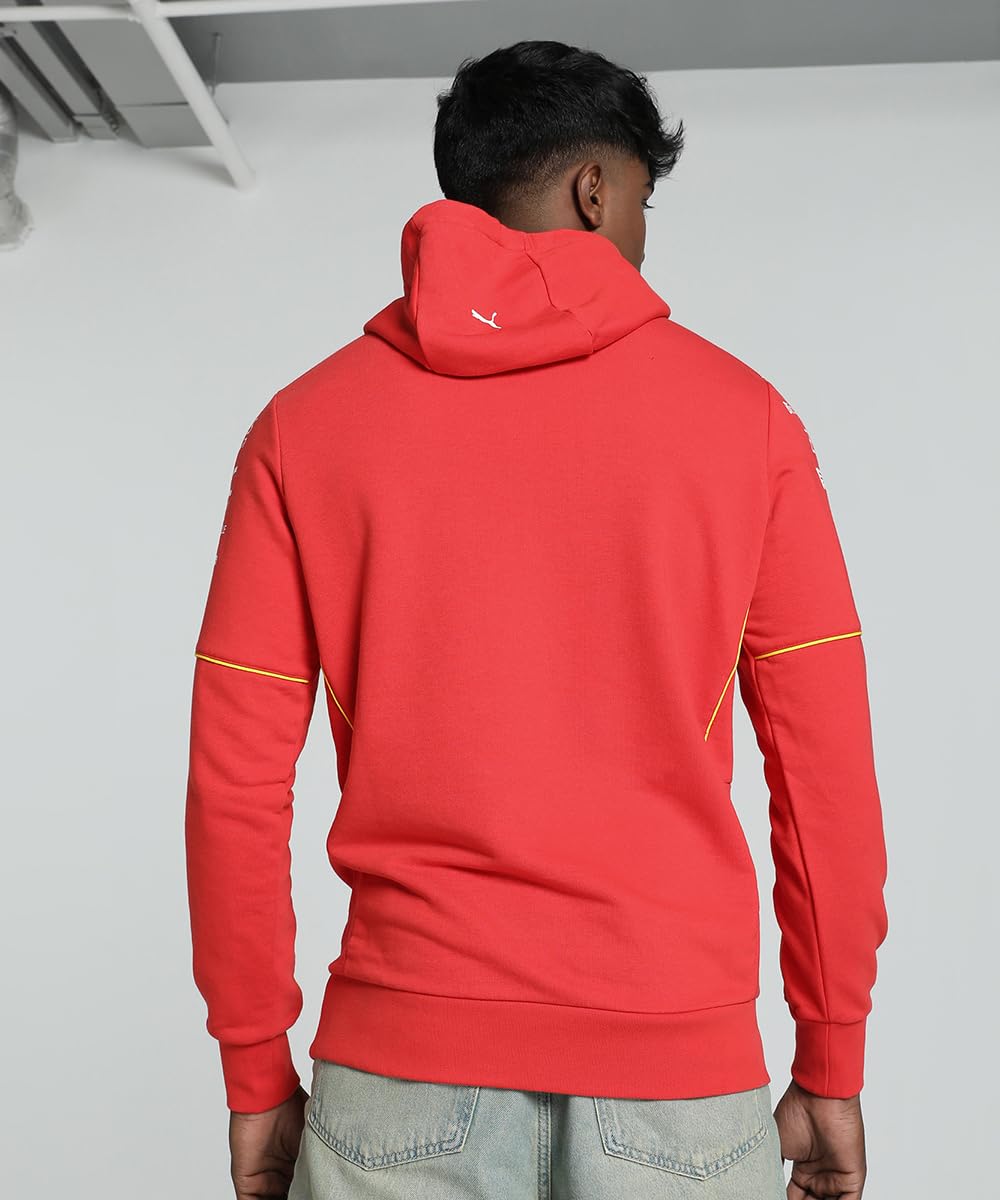 PUMA Sudadera con Capucha del Equipo Scuderia Ferrari 2024 para Hombre