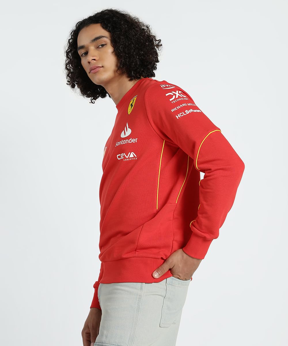 PUMA Sudadera del Equipo Scuderia Ferrari 2024 para Hombre