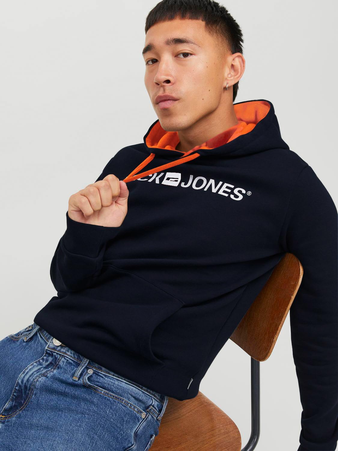 JACK & JONES Hoodie Logo Hoodie