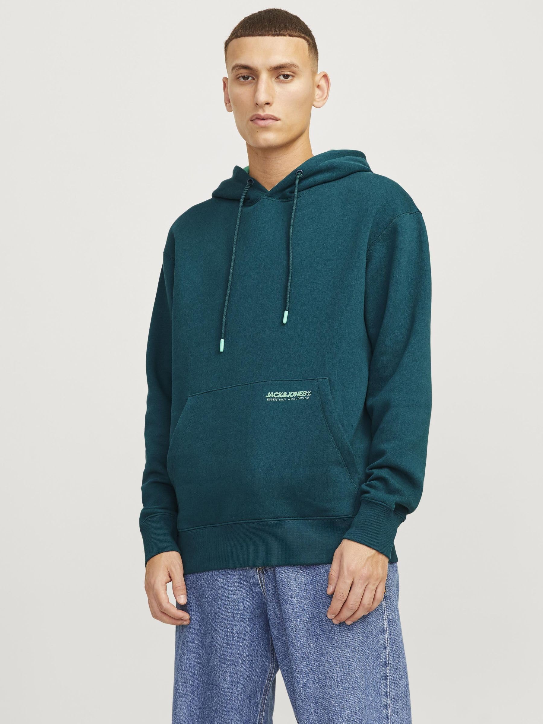 JACK & JONES Jjelegacy Sudadera con Capucha Noos Hombre