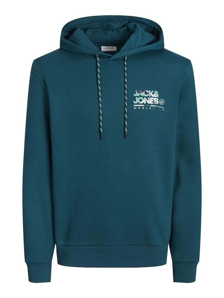 JACK & JONES Jjluke Sudadera con Capucha Hombre