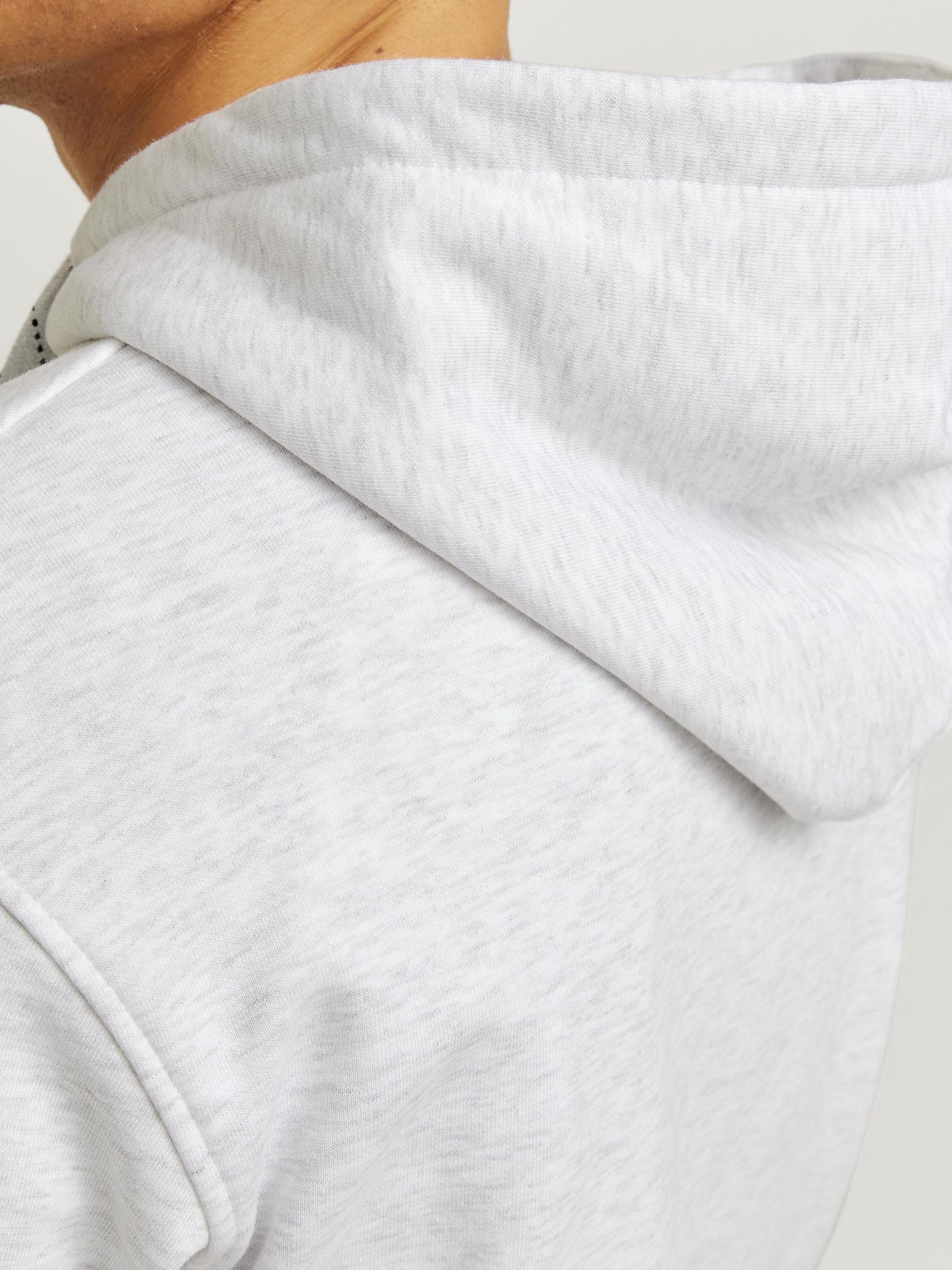 Jack & Jones Sudadera Jorportland Block Branding Hood Capucha para Hombre