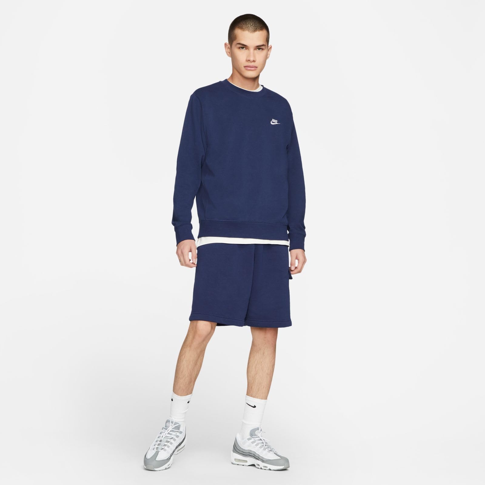 NIKE M NSW Club CRW Ft Sweatshirt Hombre