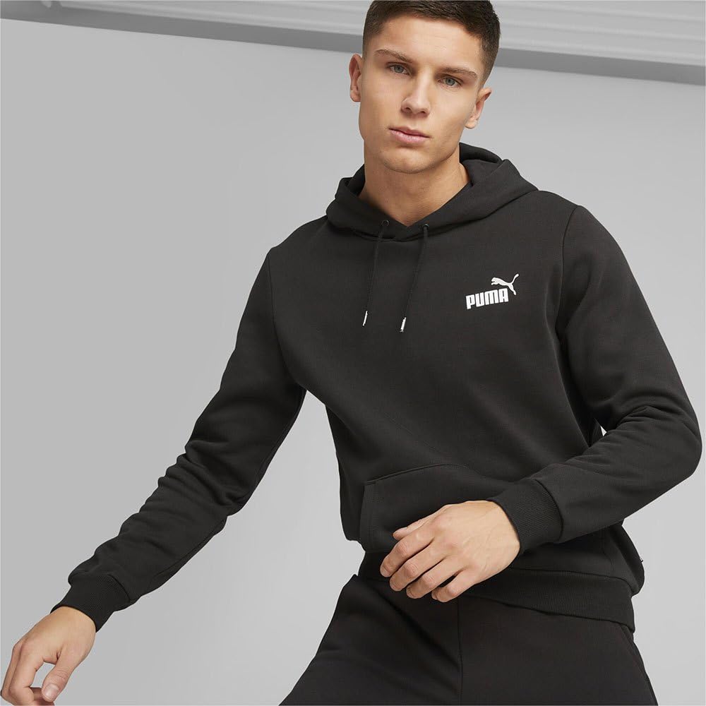 PUMA ESS+ 2 Col Small Logo Hoodie FL Sudadera Unisex Adulto