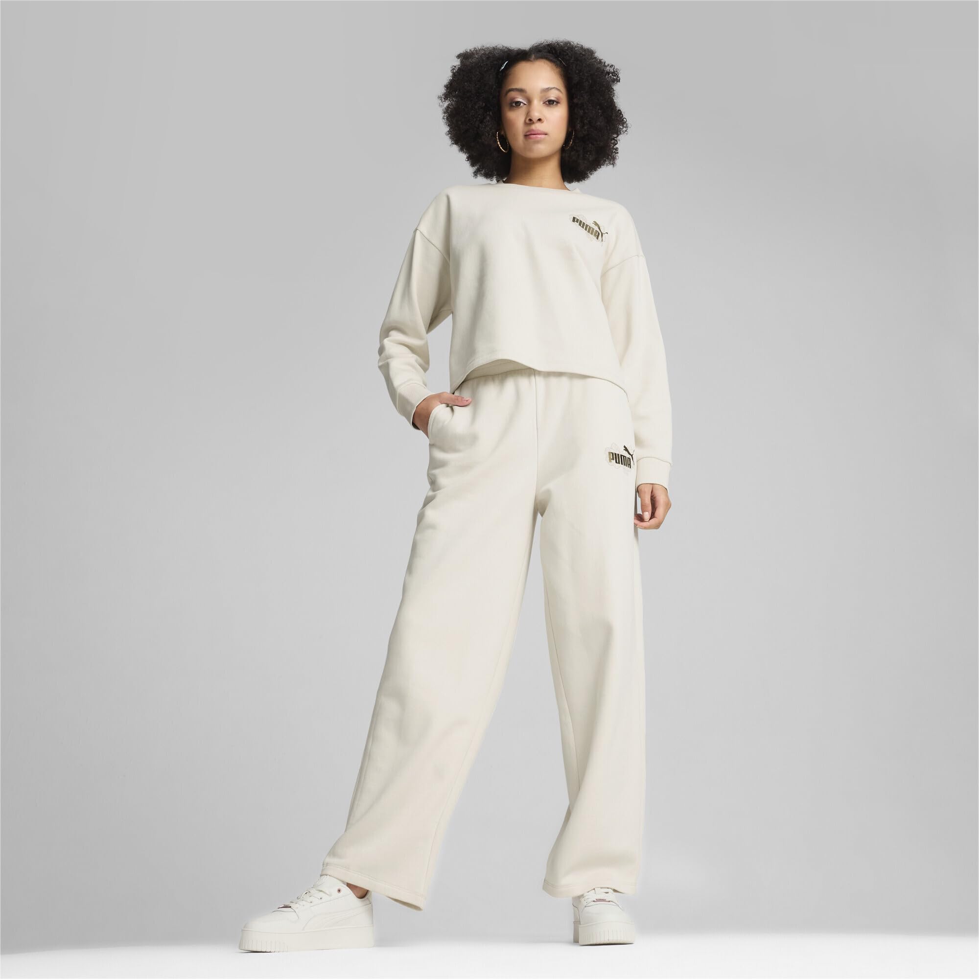 PUMA ESS+ Class Act Crew FL Sudor Mujer