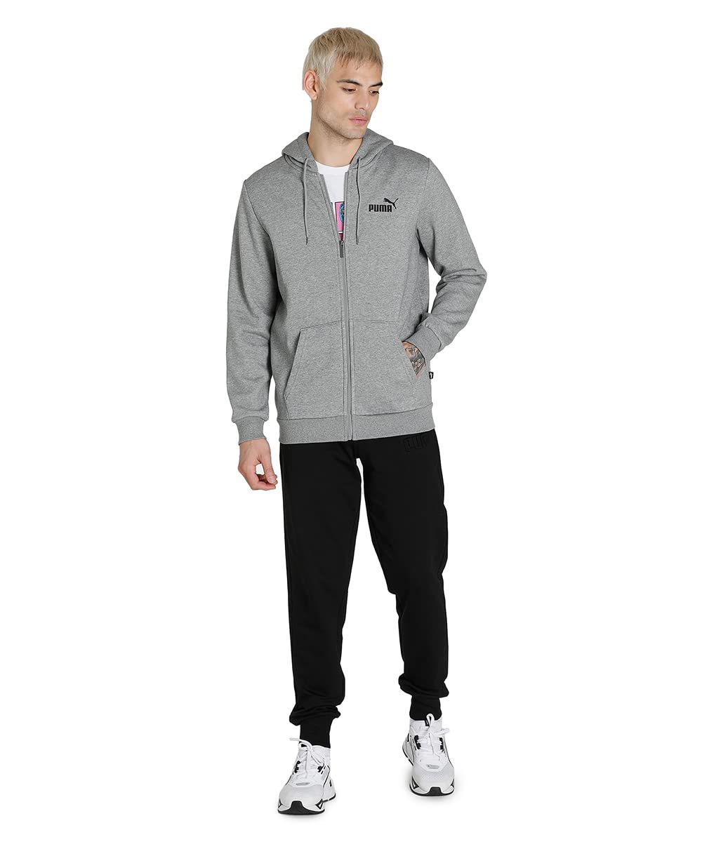 PUMA ESS Small Logo FZ Ho Jersey Hombre