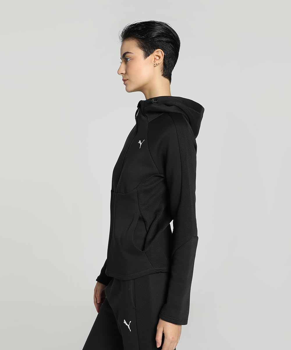 PUMA Sudadera con Capucha Evostripe FZ Sudor Unisex Adulto