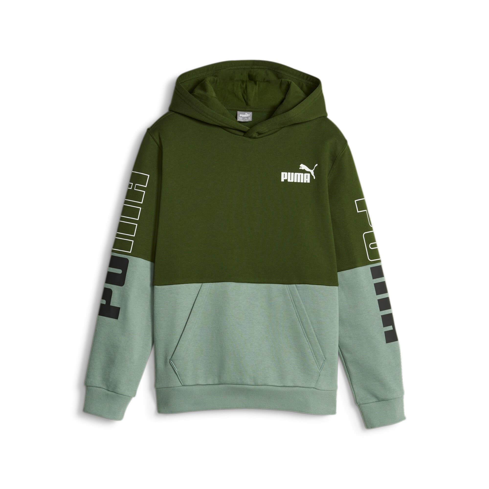 PUMA Sudadera con Capucha Power Colorblock FL B Sudor Niños