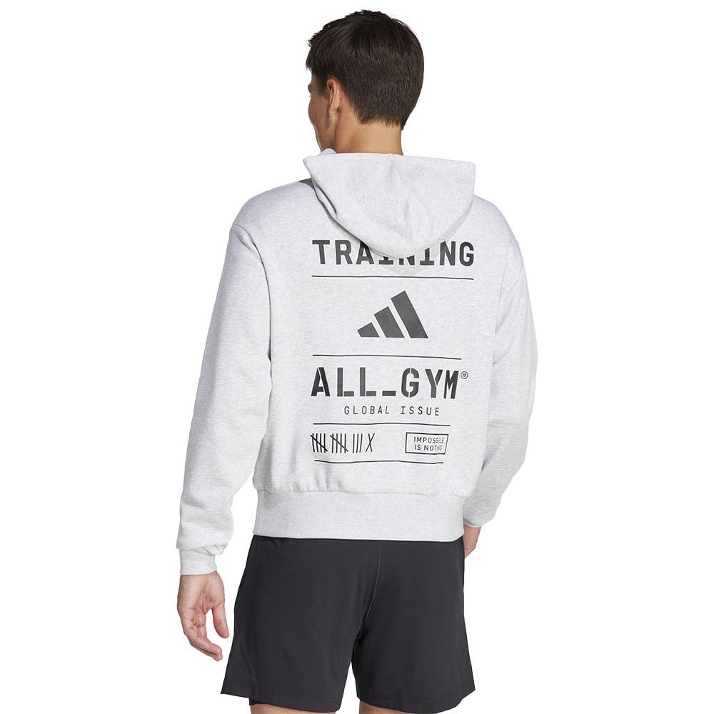 adidas All-Gym Category Pump Cover Hoodie Sudadera Unisex Adulto
