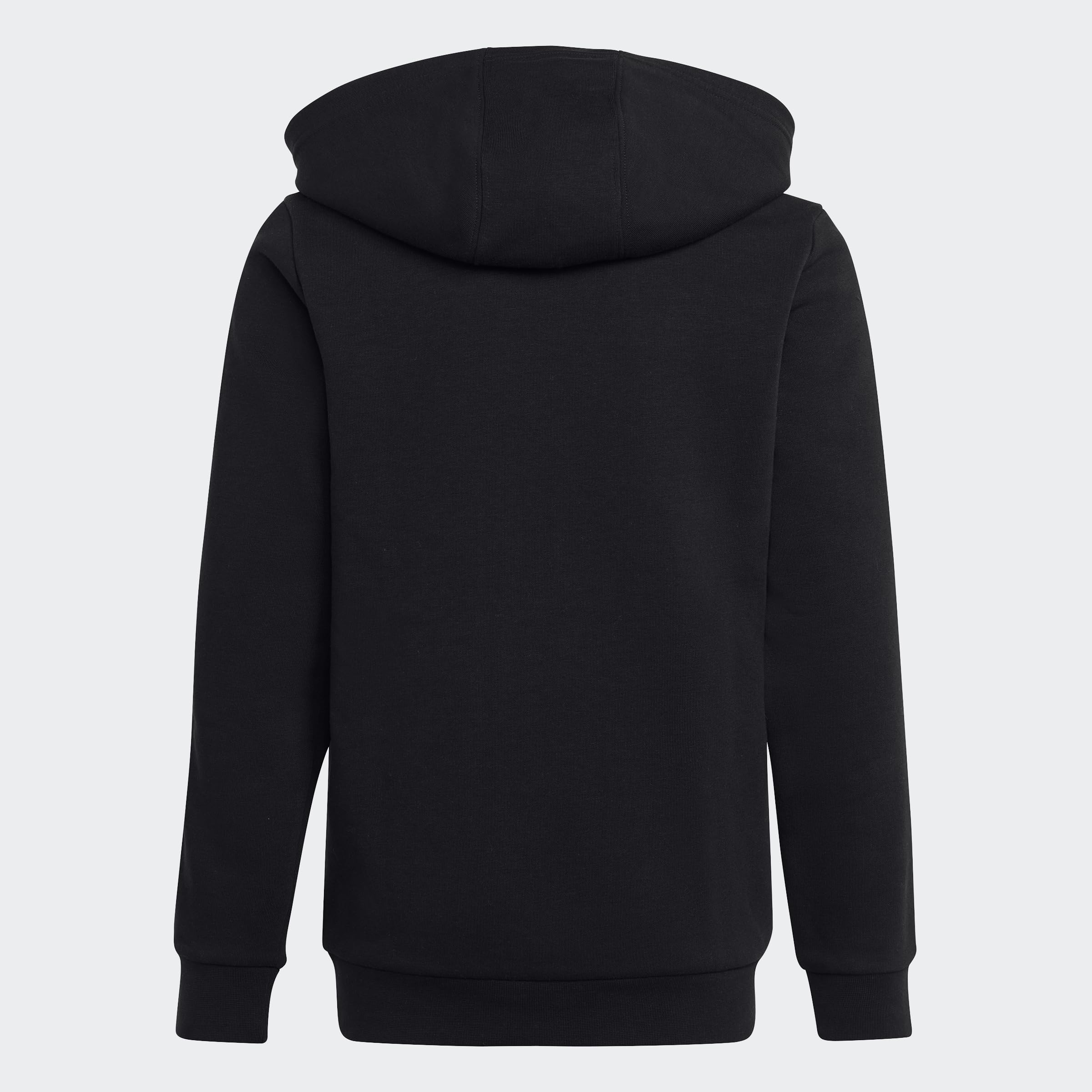 adidas Essentials 3-Stripes Fleece Full-Zip Hoodie Sudadera Unisex niños