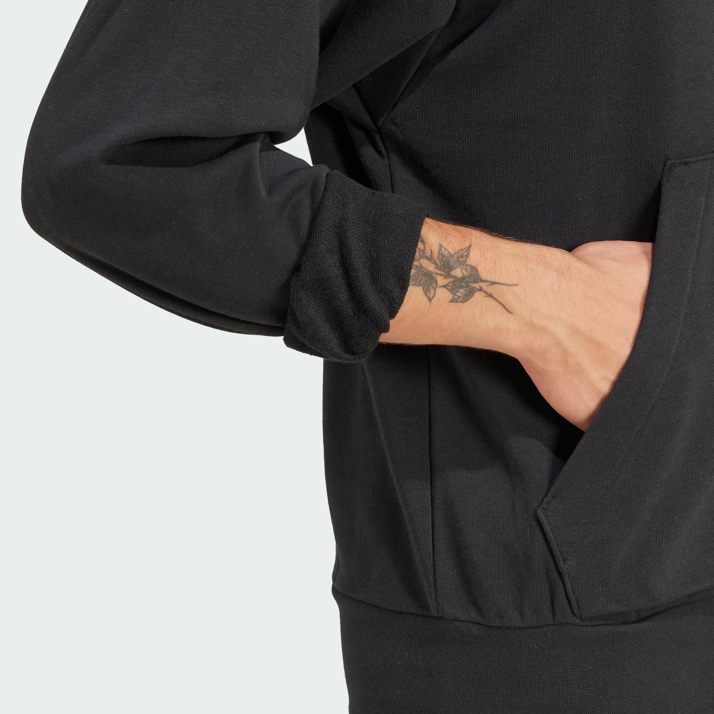 adidas Essentials Feelcozy French Terry Hoodie Sudadera con Capucha Hombre (Pack de 1)