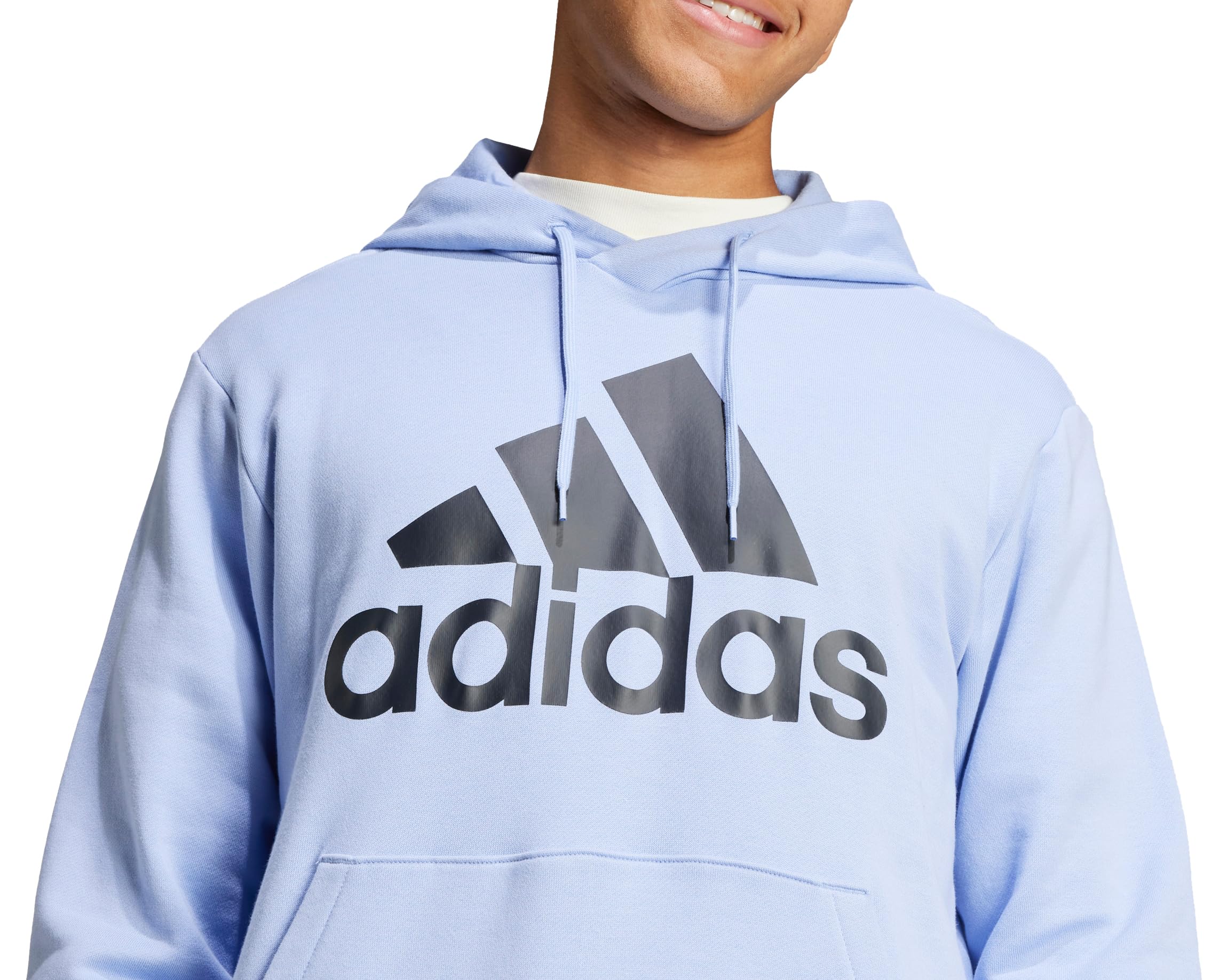 adidas Essentials French Terry Sudadera con Capucha con Logotipo Grande Hombre