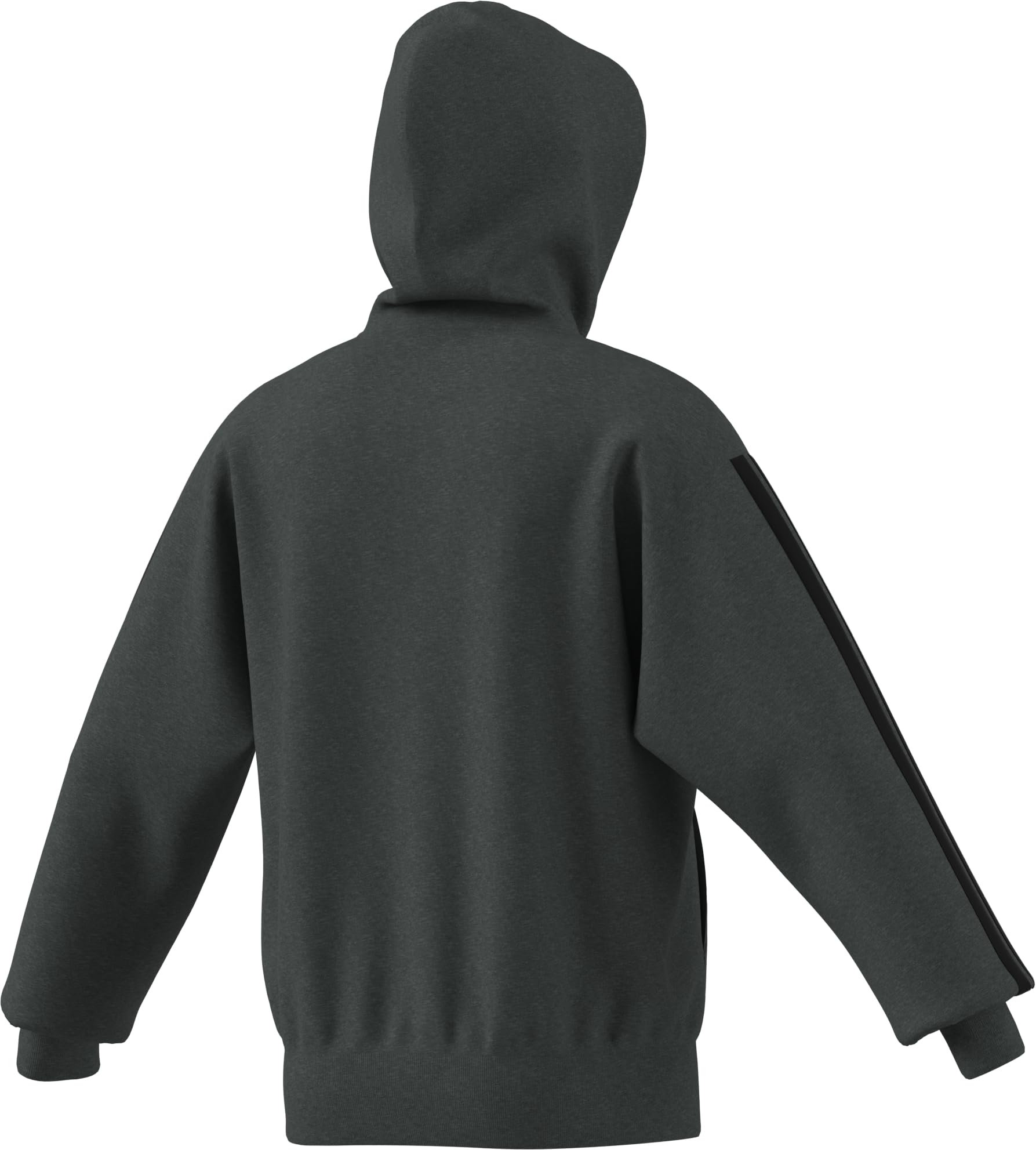 adidas Sudadera con Capucha de Forro Polar con Tres Rayas Esenciales Hombre