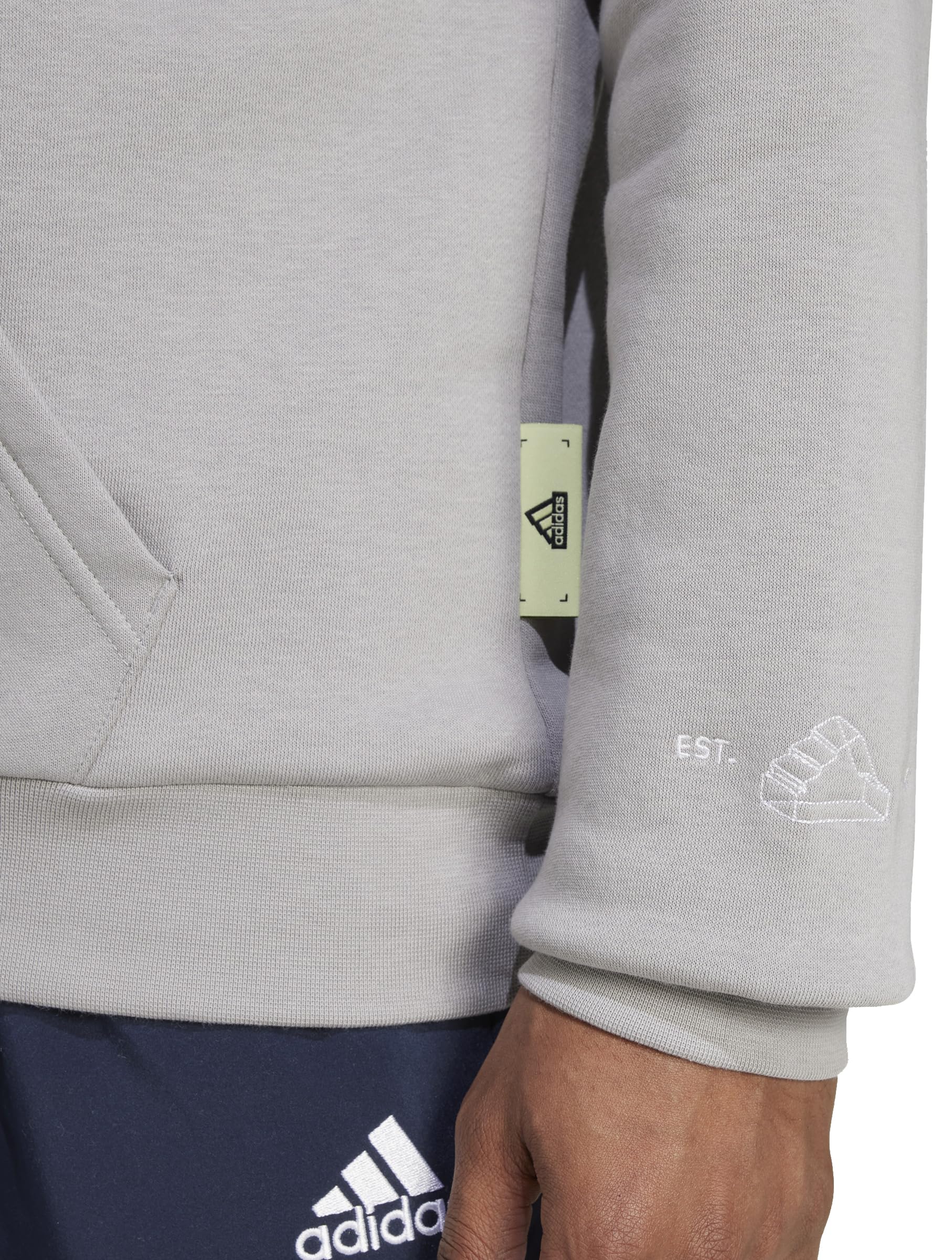 adidas Tech Graphic Hoodie Sudor con Capucha Hombre (Pack de 1)